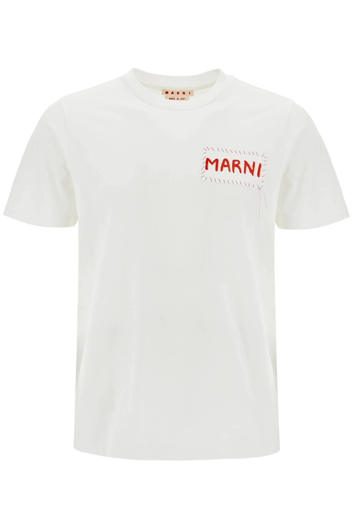 Marni-T Shirt Con Patch Logo-Uomo