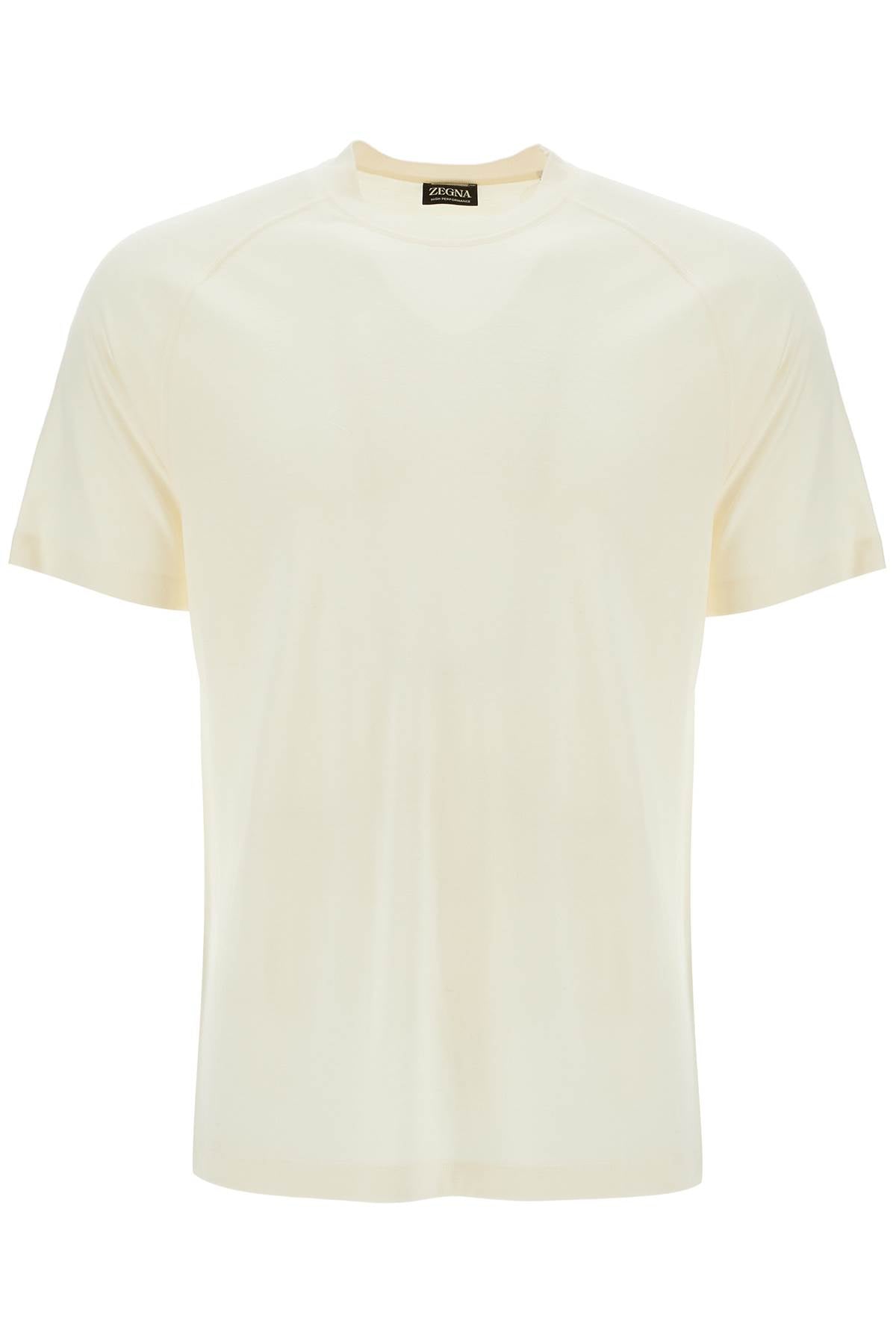 Zegna-T Shirt In Jersey Di Lana-Uomo