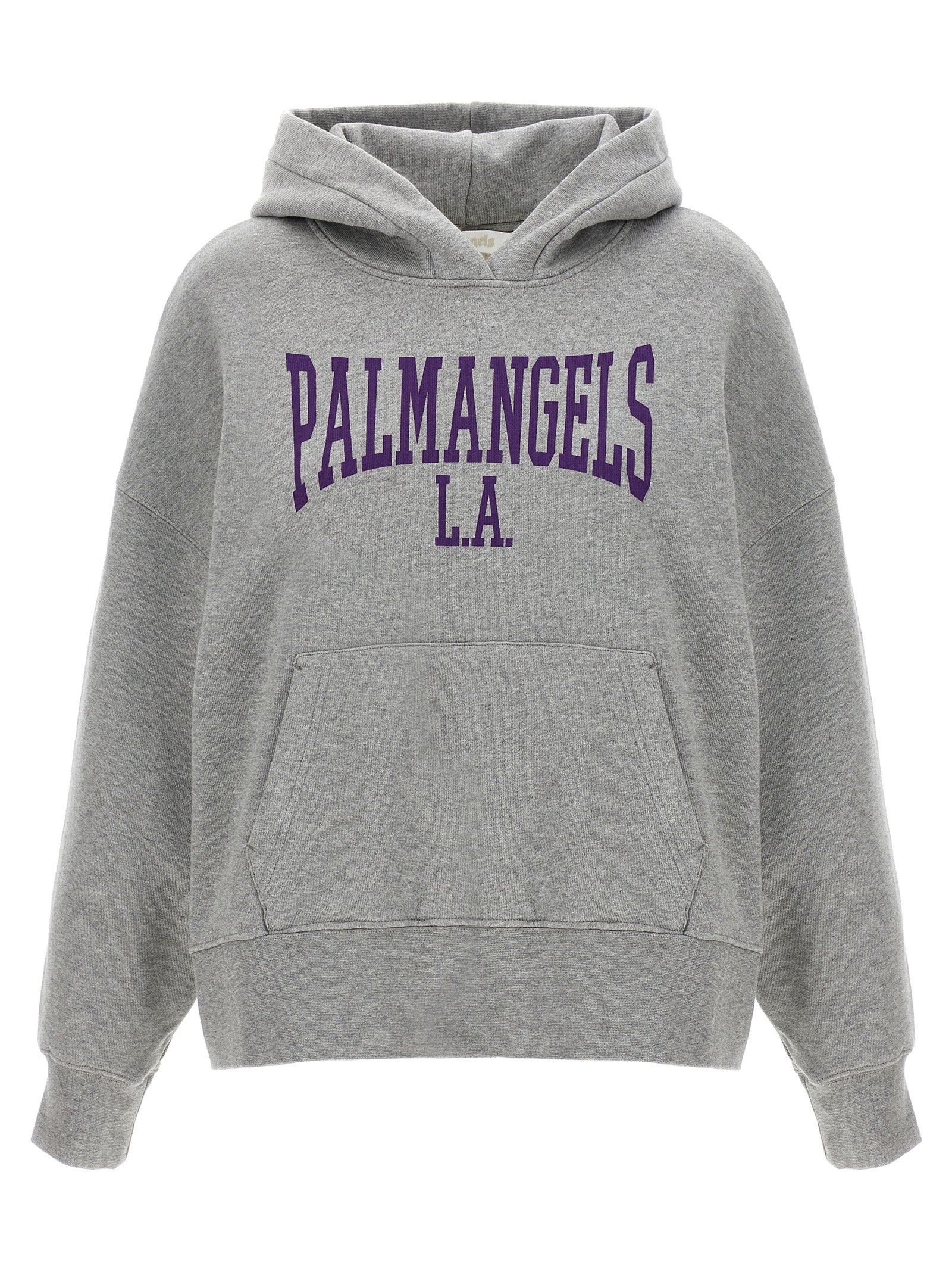 Palm Angels-College Classic Felpe Grigio-Donna