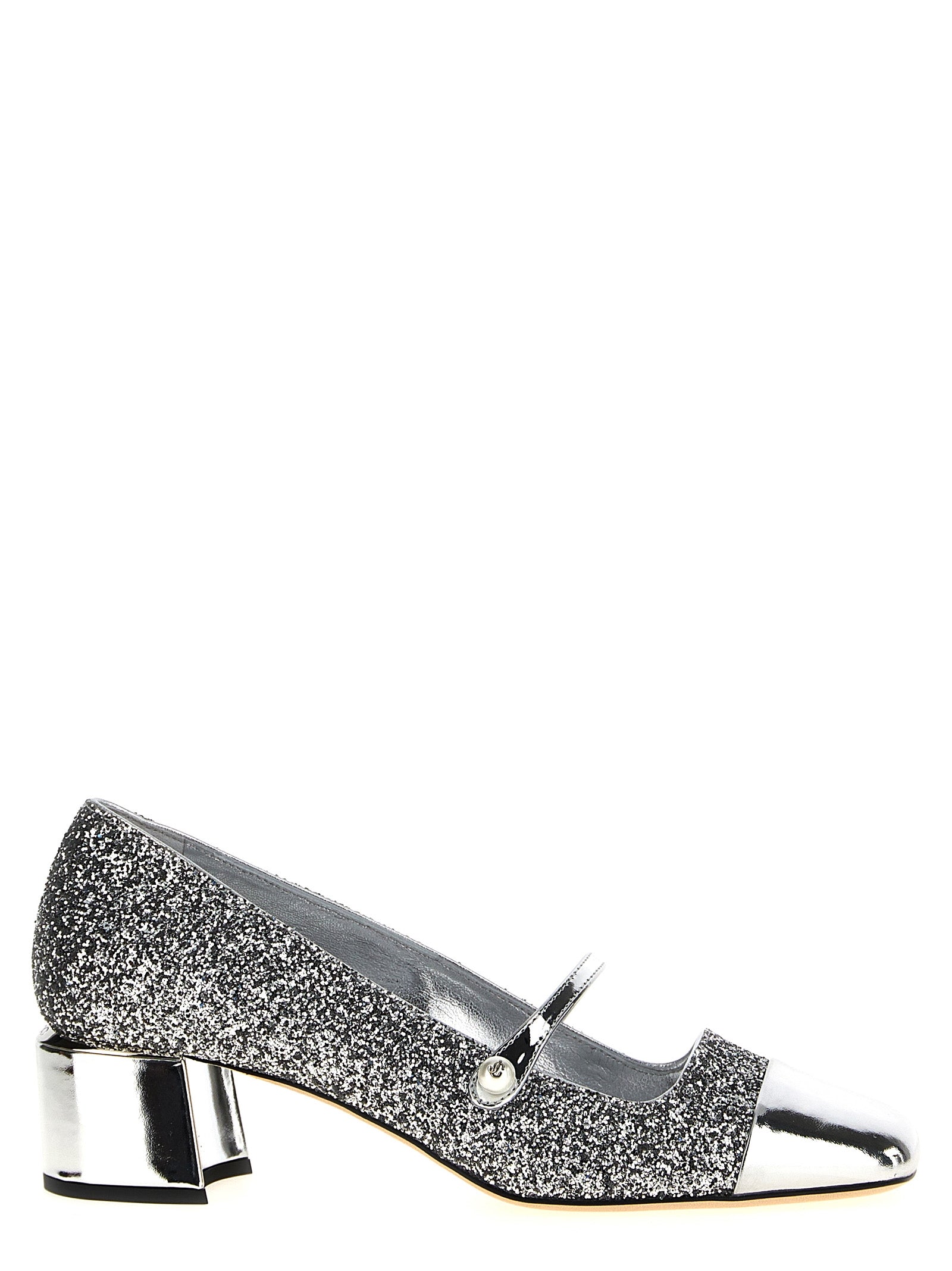 Jimmy Choo-Elisa Decollete Silver-Donna