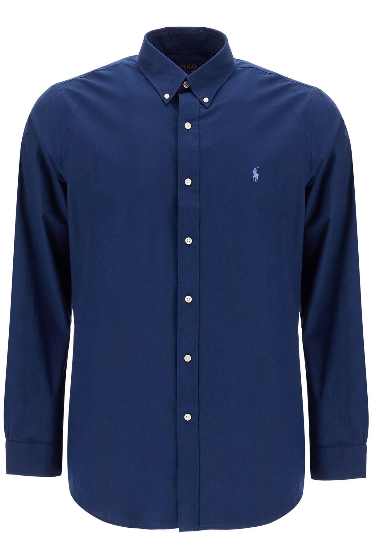 Polo Ralph Lauren-Camicia Custom Fit In Cotone Stretch-Uomo