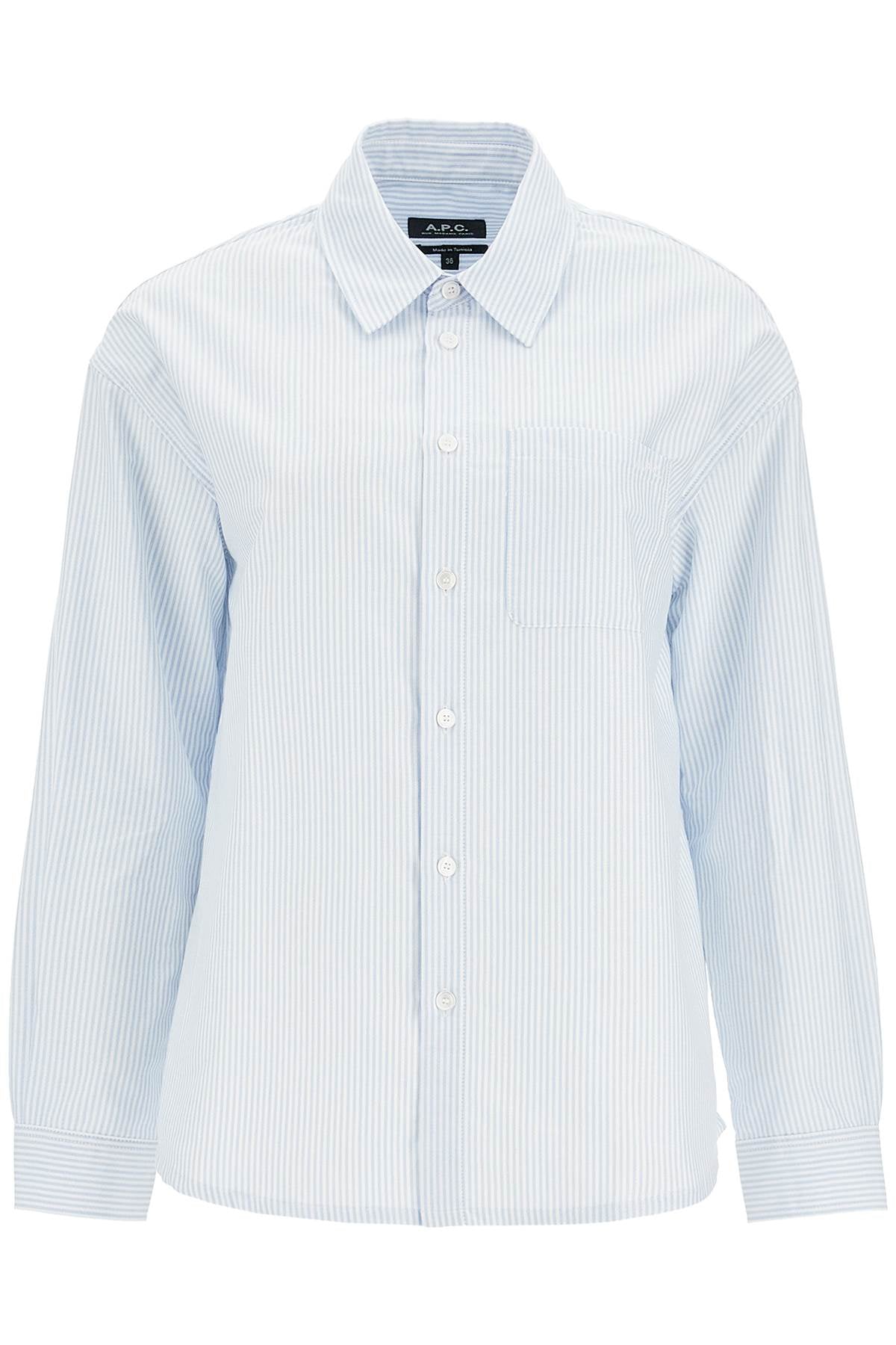 A. P.C.-Camicia A Righe Boyfriend-Donna