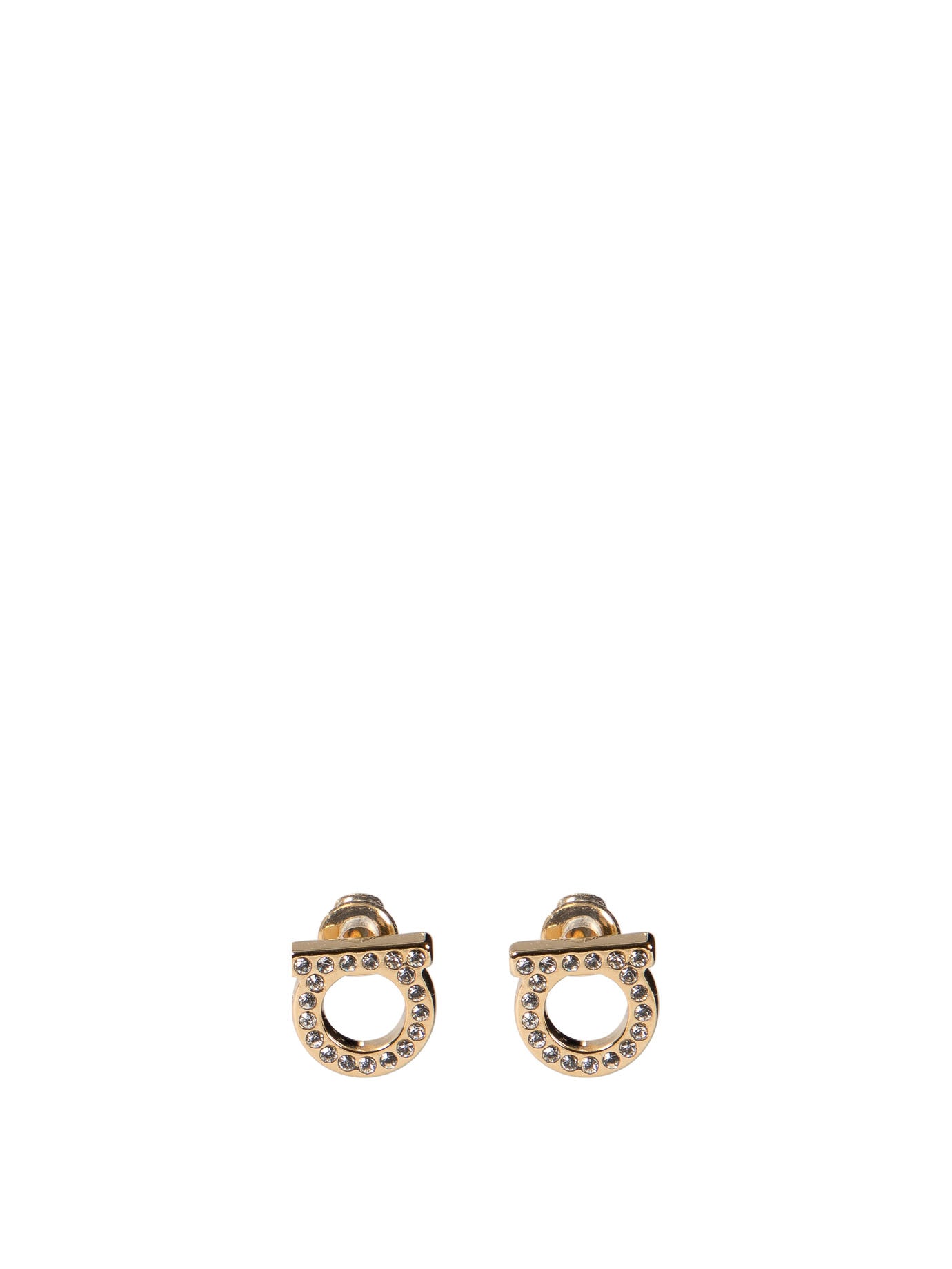 Ferragamo-Gancini Crystals Jewels Oro-Donna