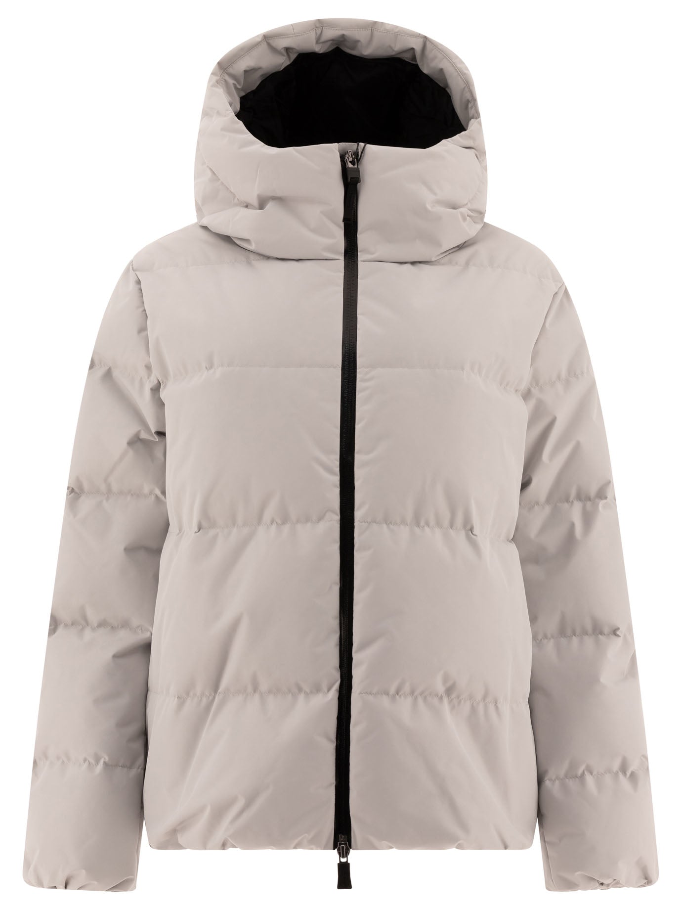 Herno-Gore-Tex Laminar Down Jacket Giacche Grey-Donna