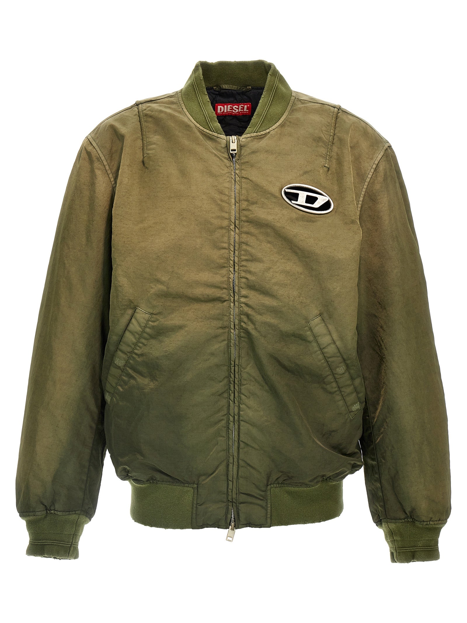 Diesel-J-Kepes Giacche Verde-Uomo