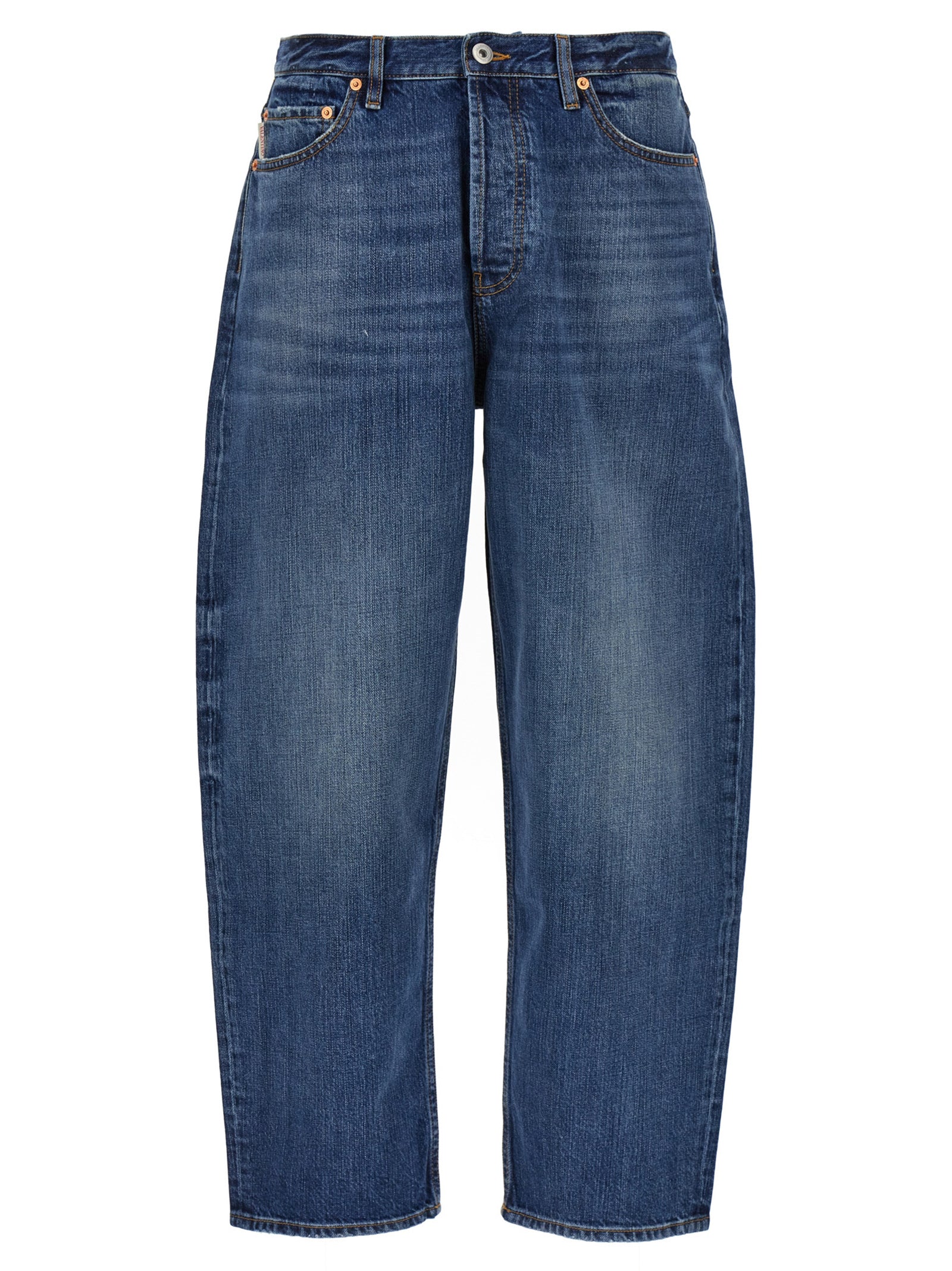 Valentino Garavani-Denim Jeans Blu-Uomo