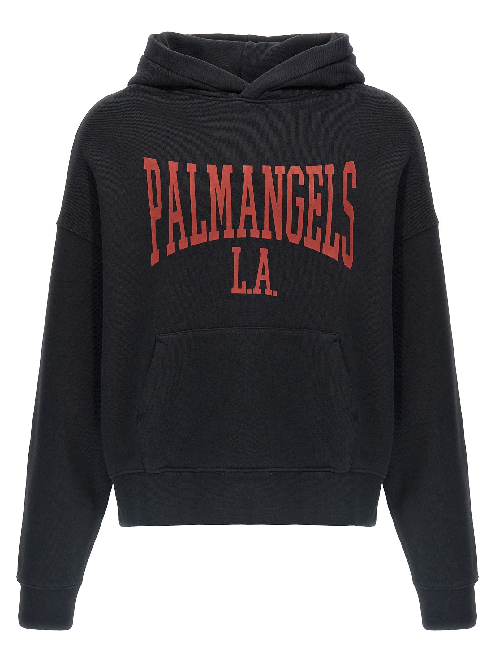 Palm Angels-College Felpe Nero-Uomo