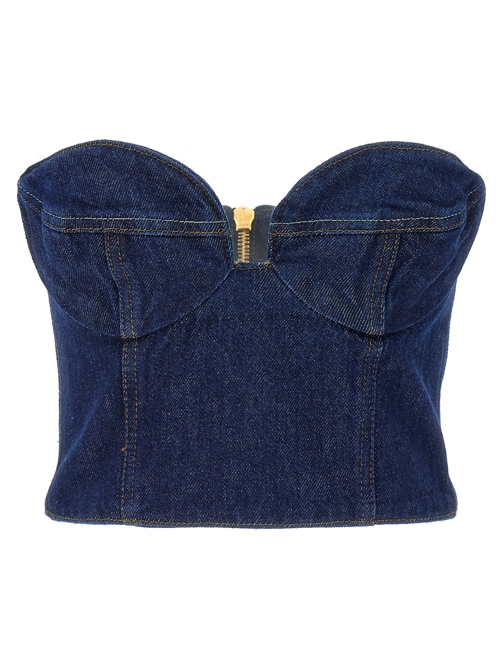 Magda Butrym-04 Top Blu-Donna