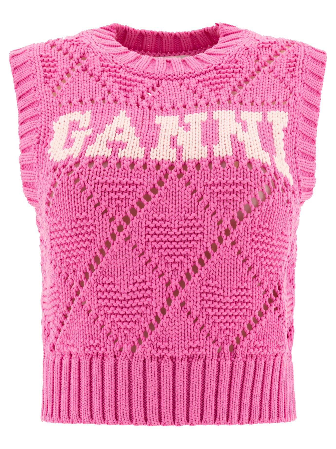 Ganni-Ganni Knitwear Rosa-Donna