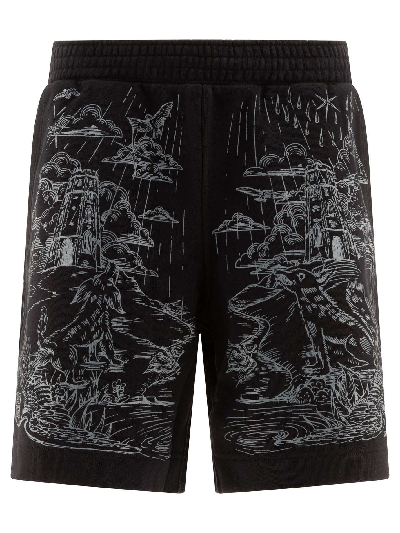 Givenchy-New Board Short Nero-Uomo