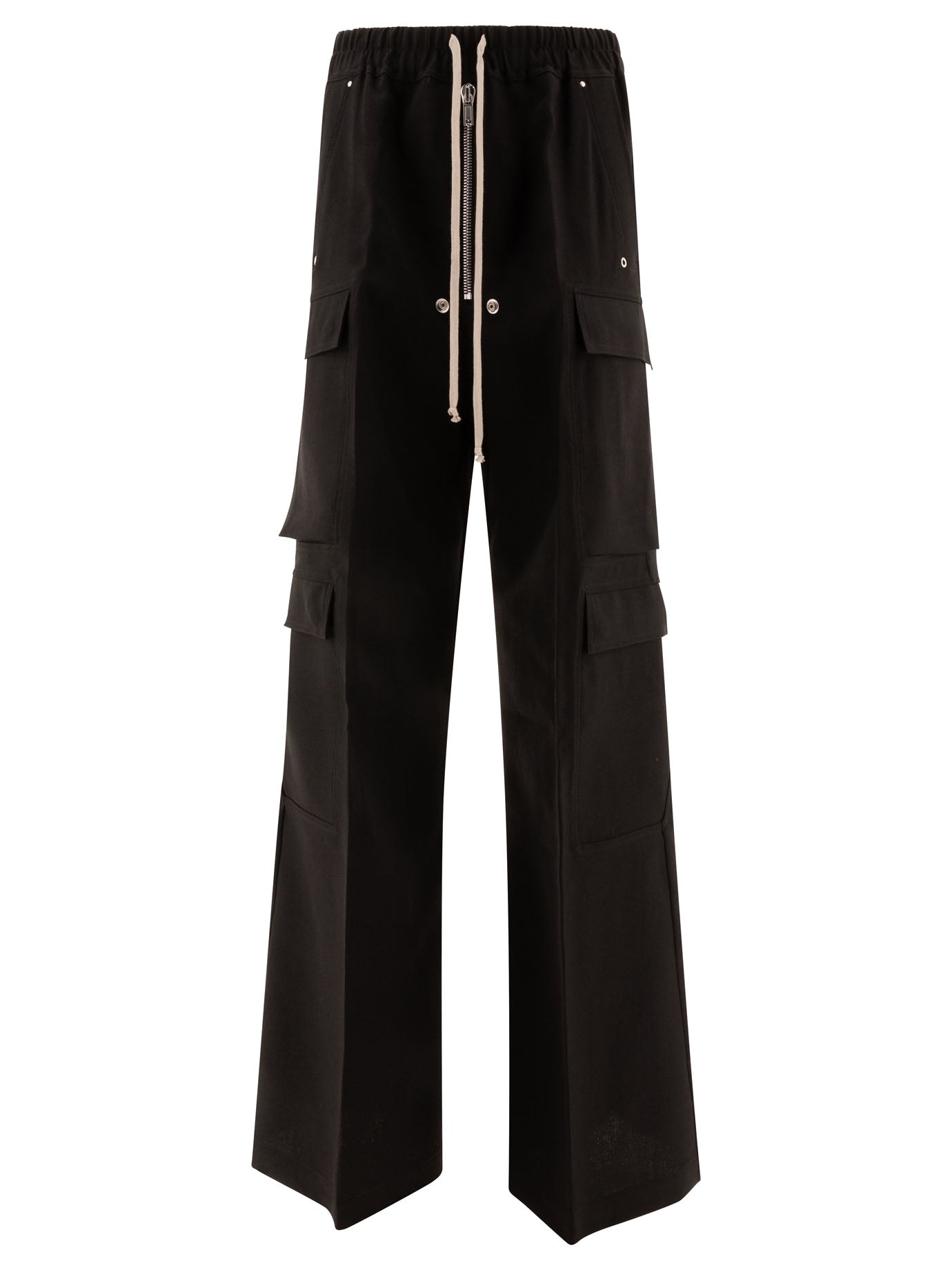 Rick Owens-Belas Trousers Nero-Donna