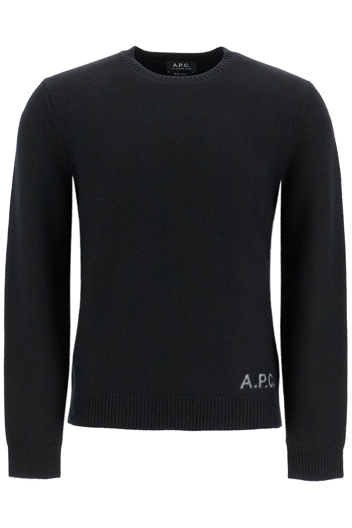 A. P.C.-Pullover Edward In Lana Compatta-Uomo