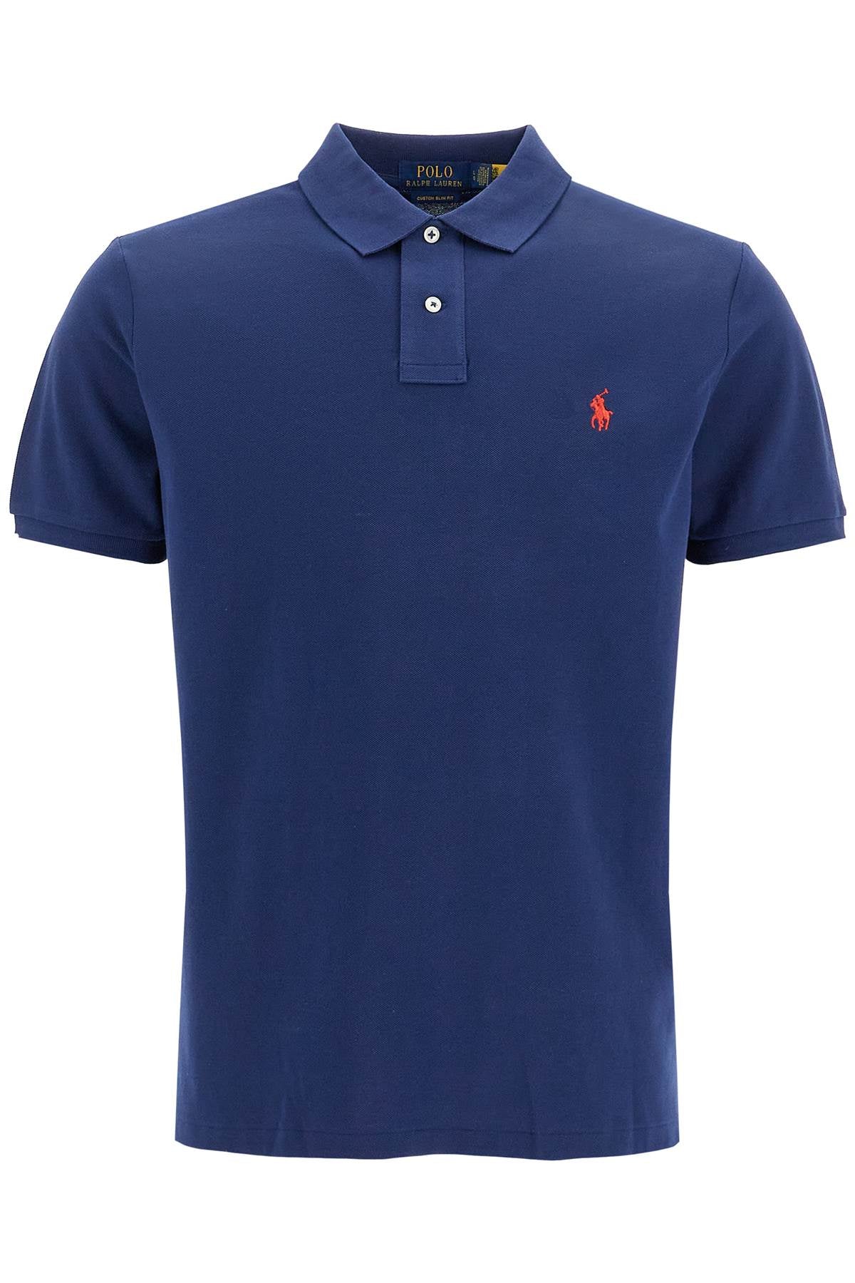 Polo Ralph Lauren-Polo Manica Corta Custom Slim Fit-Uomo