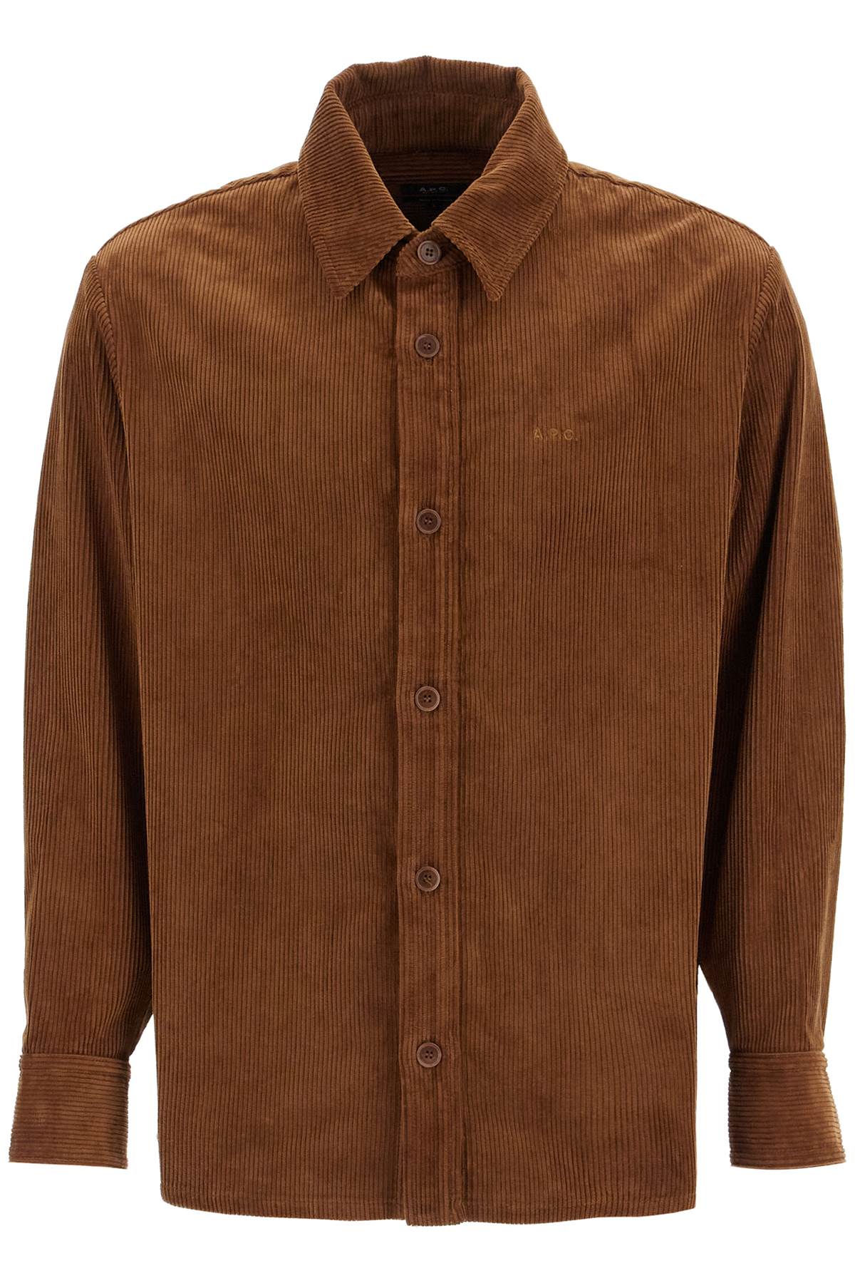 A. P.C.-Overshirt Bobby In Corduroy-Uomo