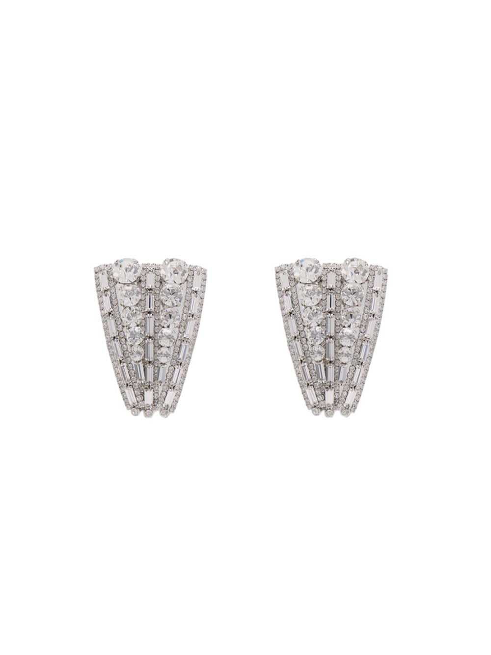 Alessandra Rich-Crystal earrings-Donna