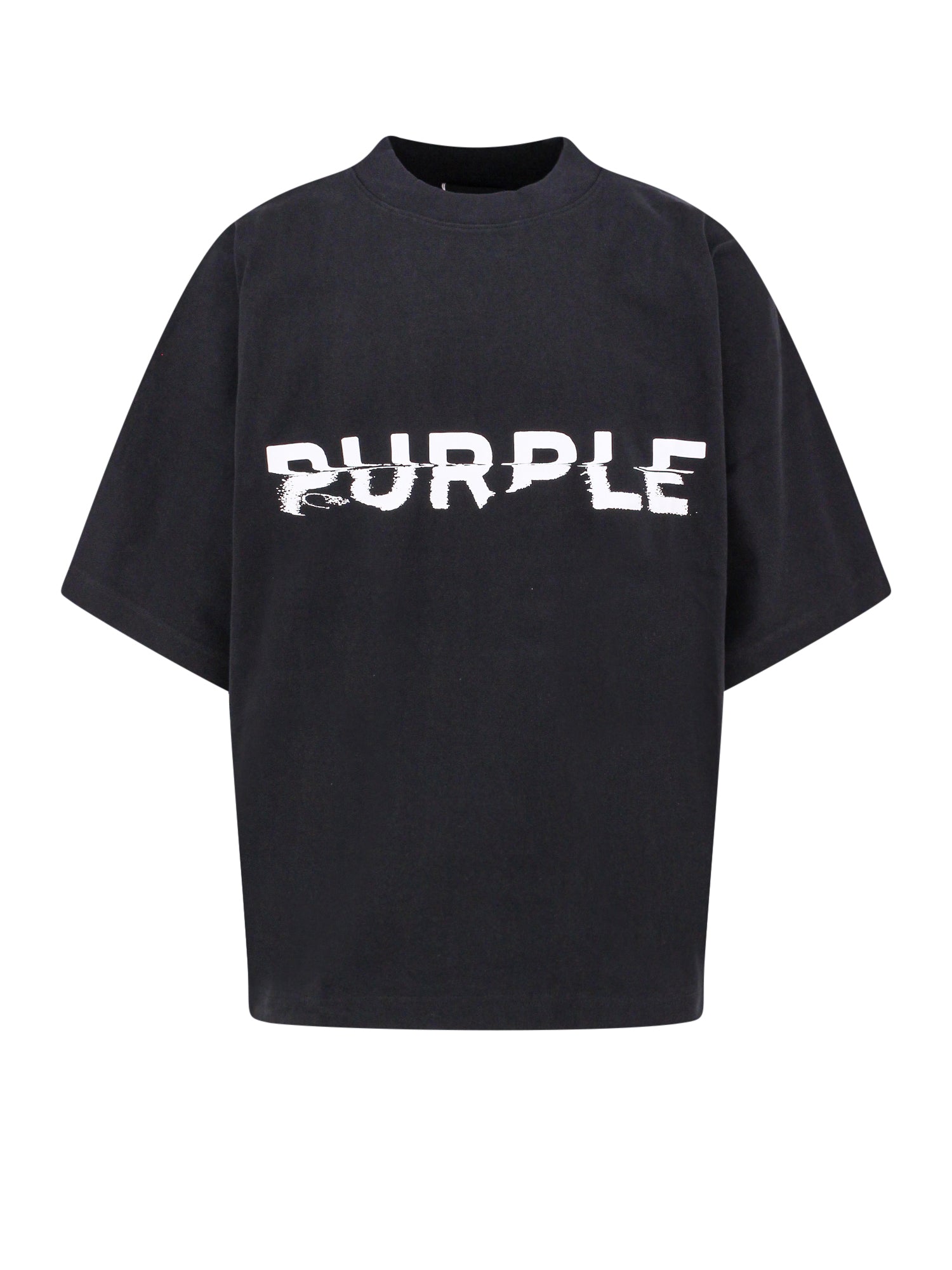 Purple Brand-T-shirt oversize in cotone-Uomo