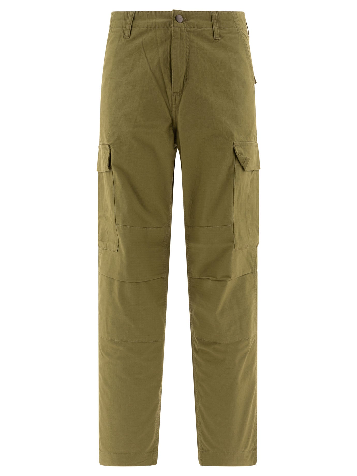 Carhartt Wip-Regular Cargo Trousers Verde-Uomo