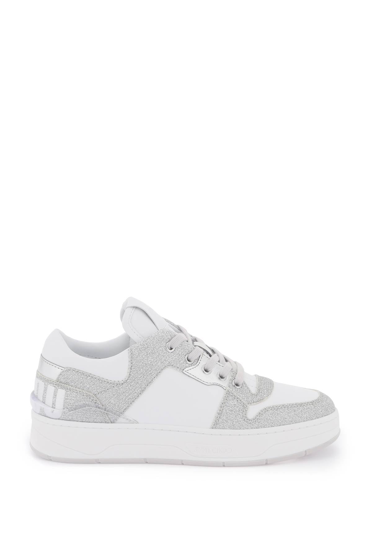 Jimmy Choo-Sneakers 'Florent' Con Logo Lettering E Glitter-Donna