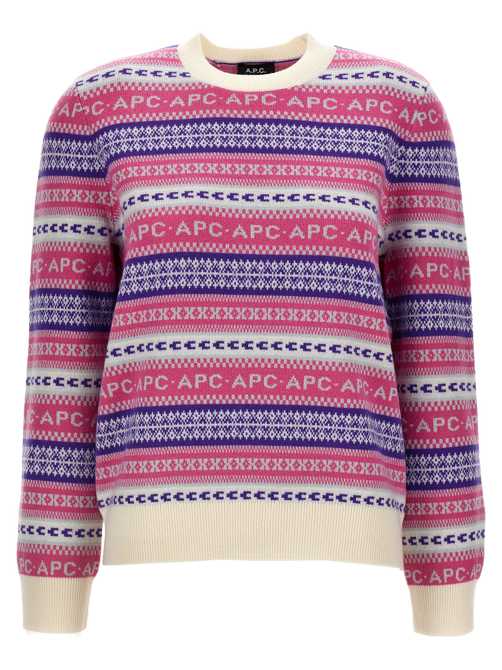 A. P.C.-Maisie Maglioni Multicolor-Donna