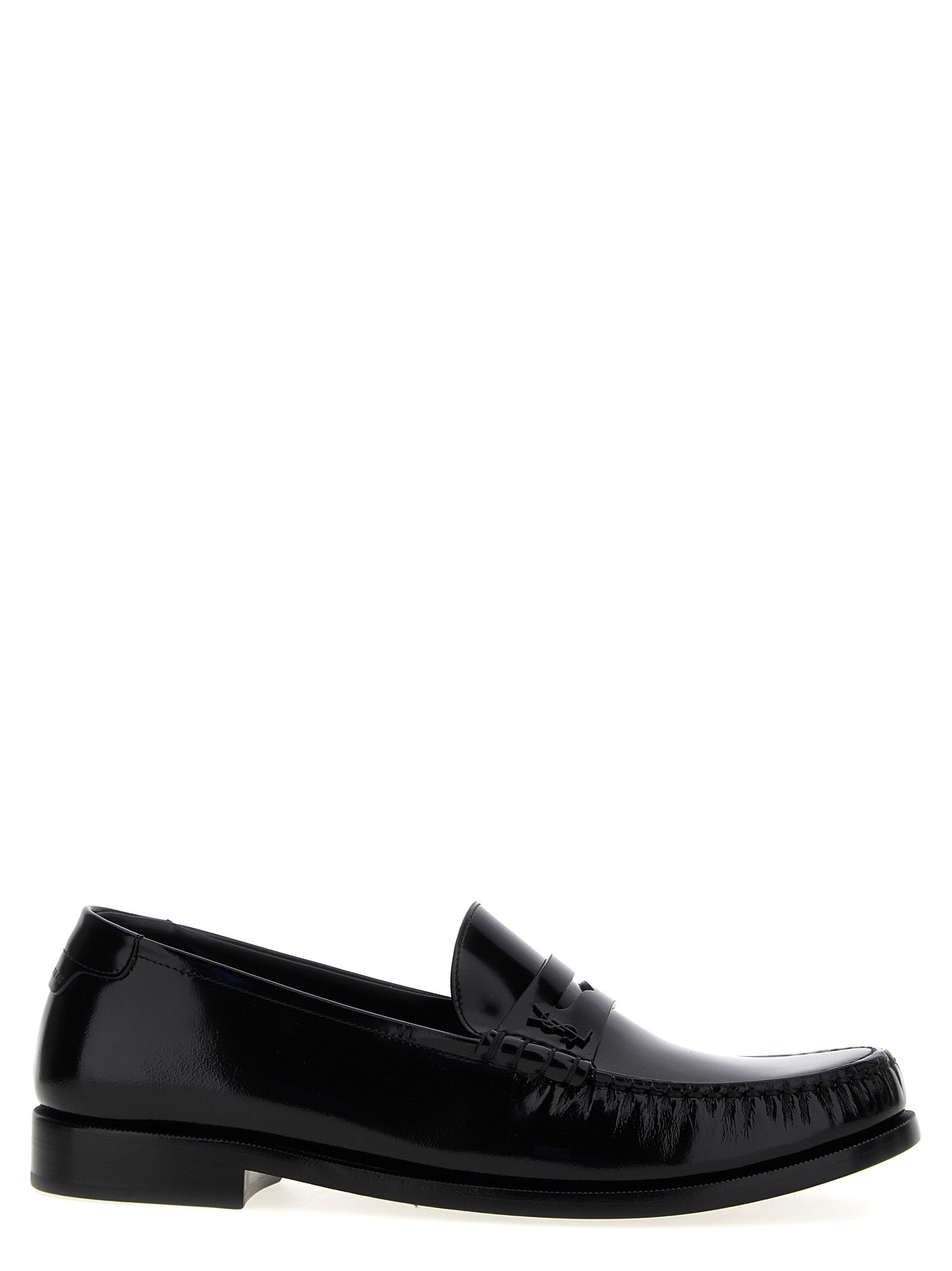 Saint Laurent-Le Loafer Mocassini Nero-Uomo