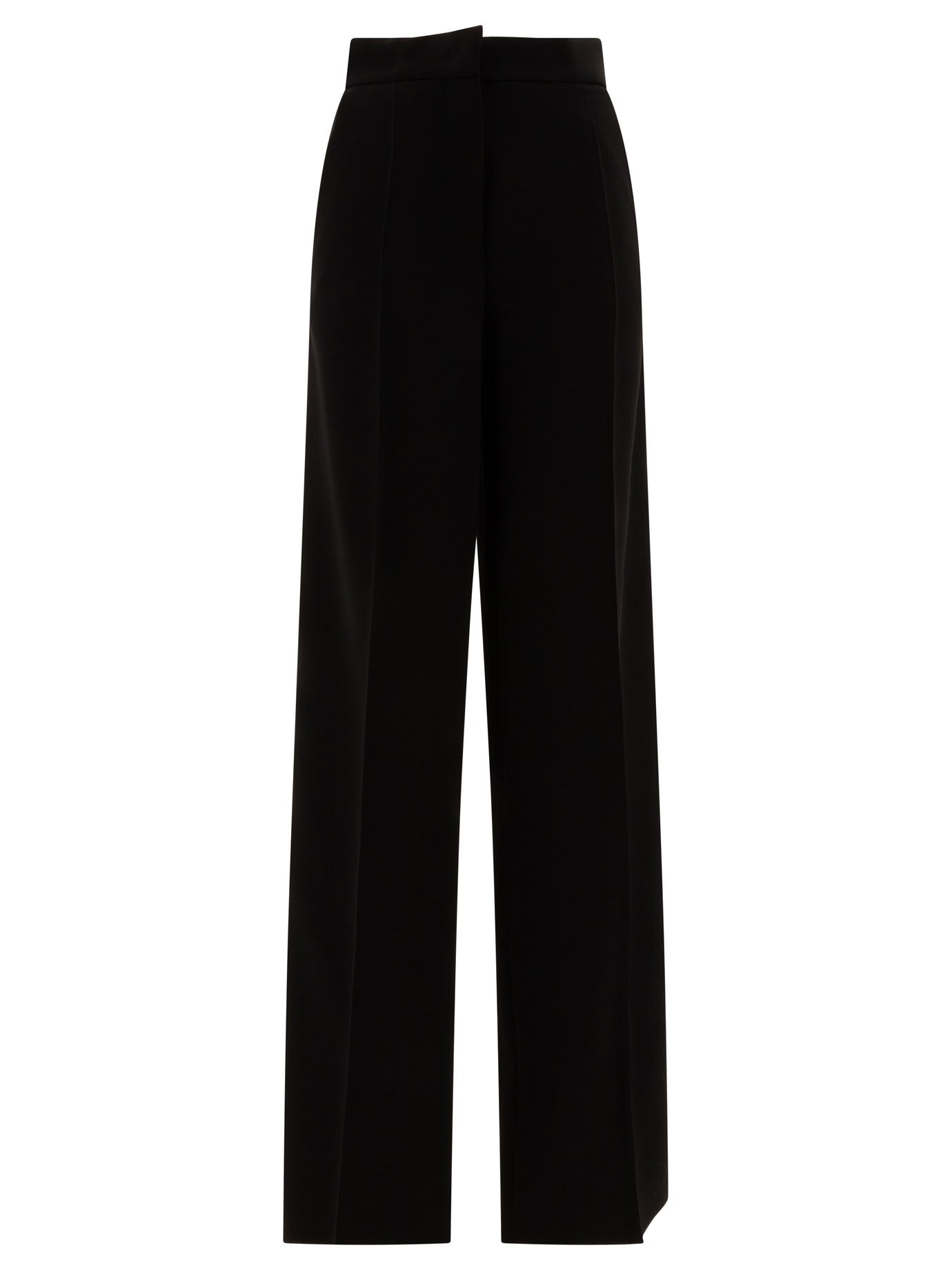 Max Mara Pianoforte-Leccio Trousers Nero-Donna