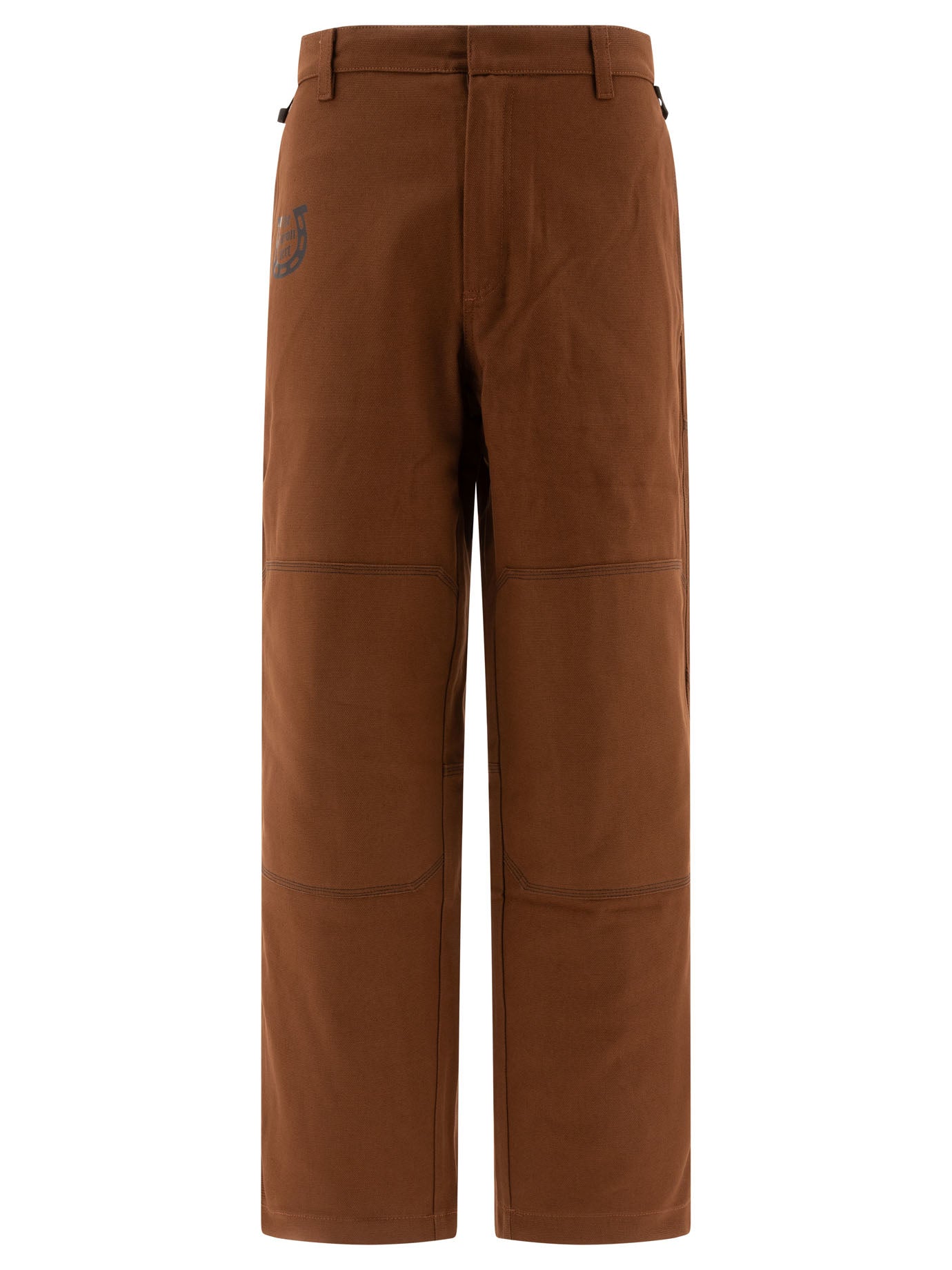 Rayon Vert-Rocky Trousers Marrone-Uomo