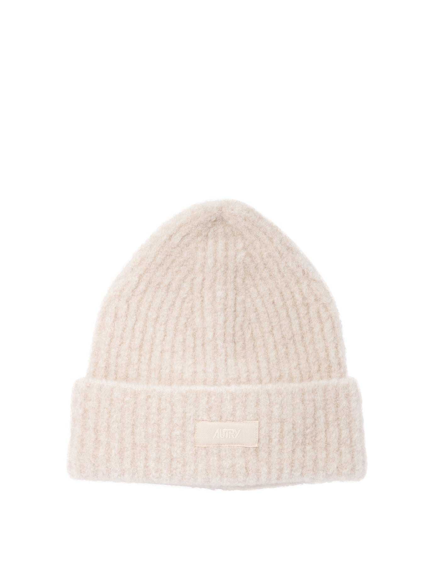 Autry-Beanie With Logo Cappelli Beige-Uomo