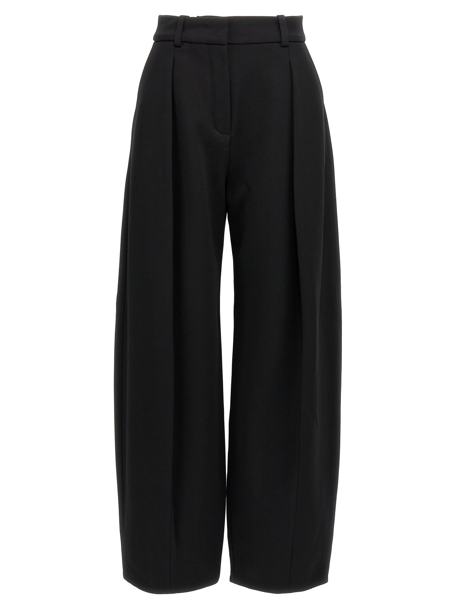 Jacquemus-Paseo Pantaloni Nero-Donna