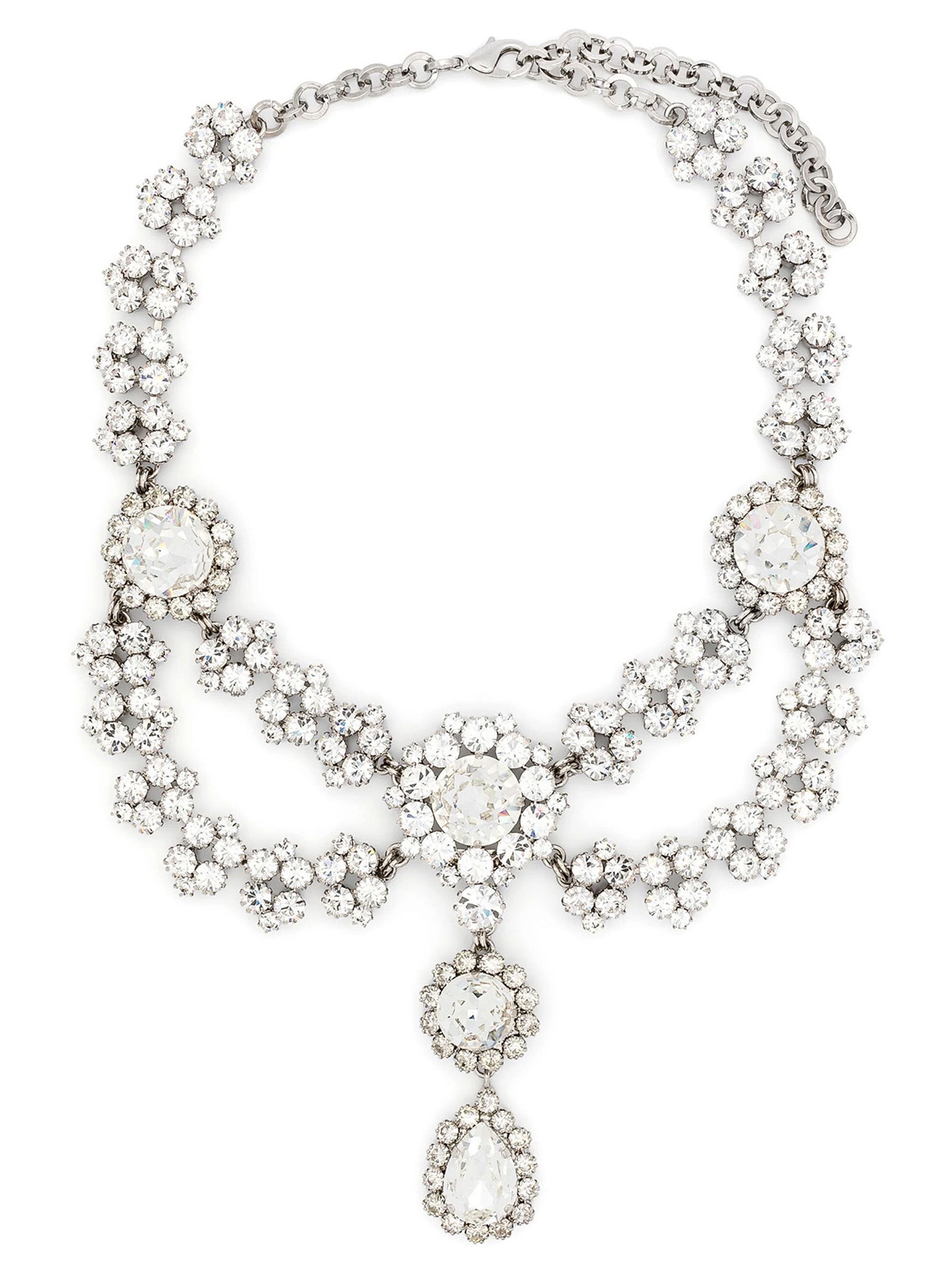 Alessandra Rich-Crystal Gioielli Silver-Donna