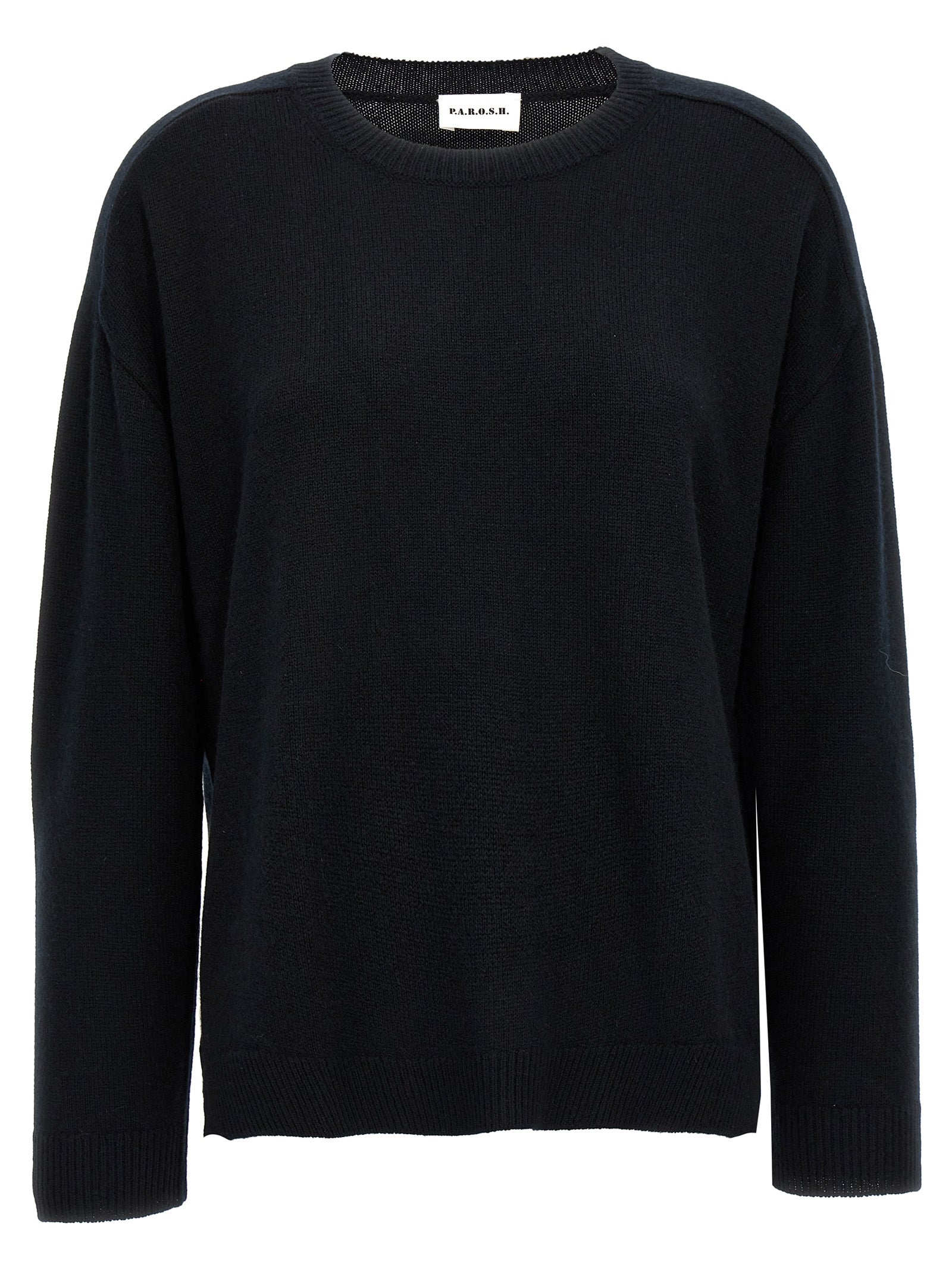 P. A.R. O.S. H.-Crewneck Sweater Maglioni Nero-Donna