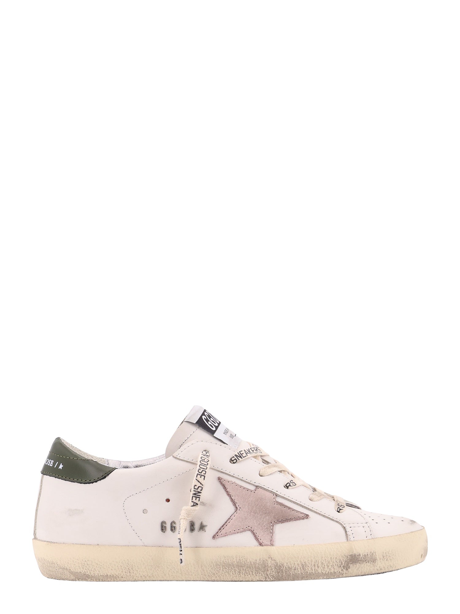 Golden Goose-Sneakers in pelle con Star iconica-Donna