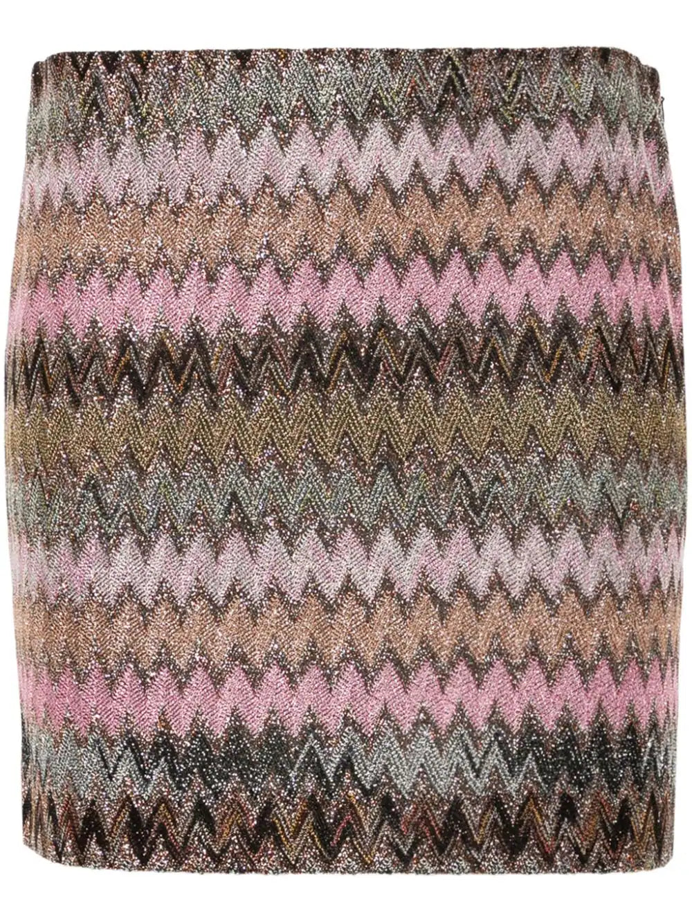 Missoni-Minigonna con motivo a zigzag-Donna