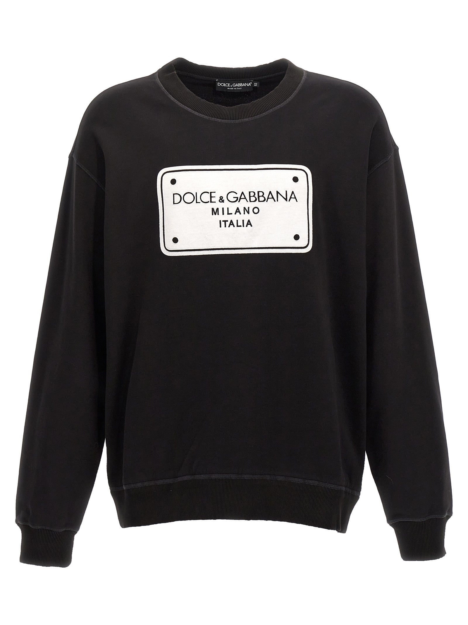 Dolce & Gabbana-Dolce & Gabbana Felpe Nero-Uomo