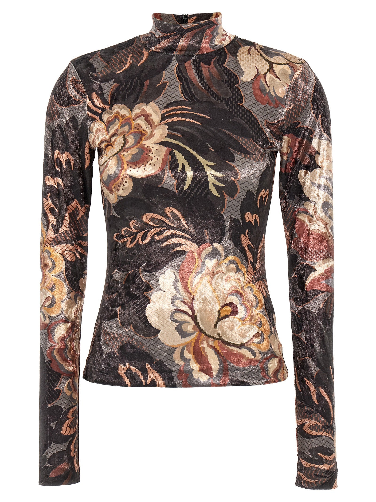 Etro-Paisley Top Multicolor-Donna