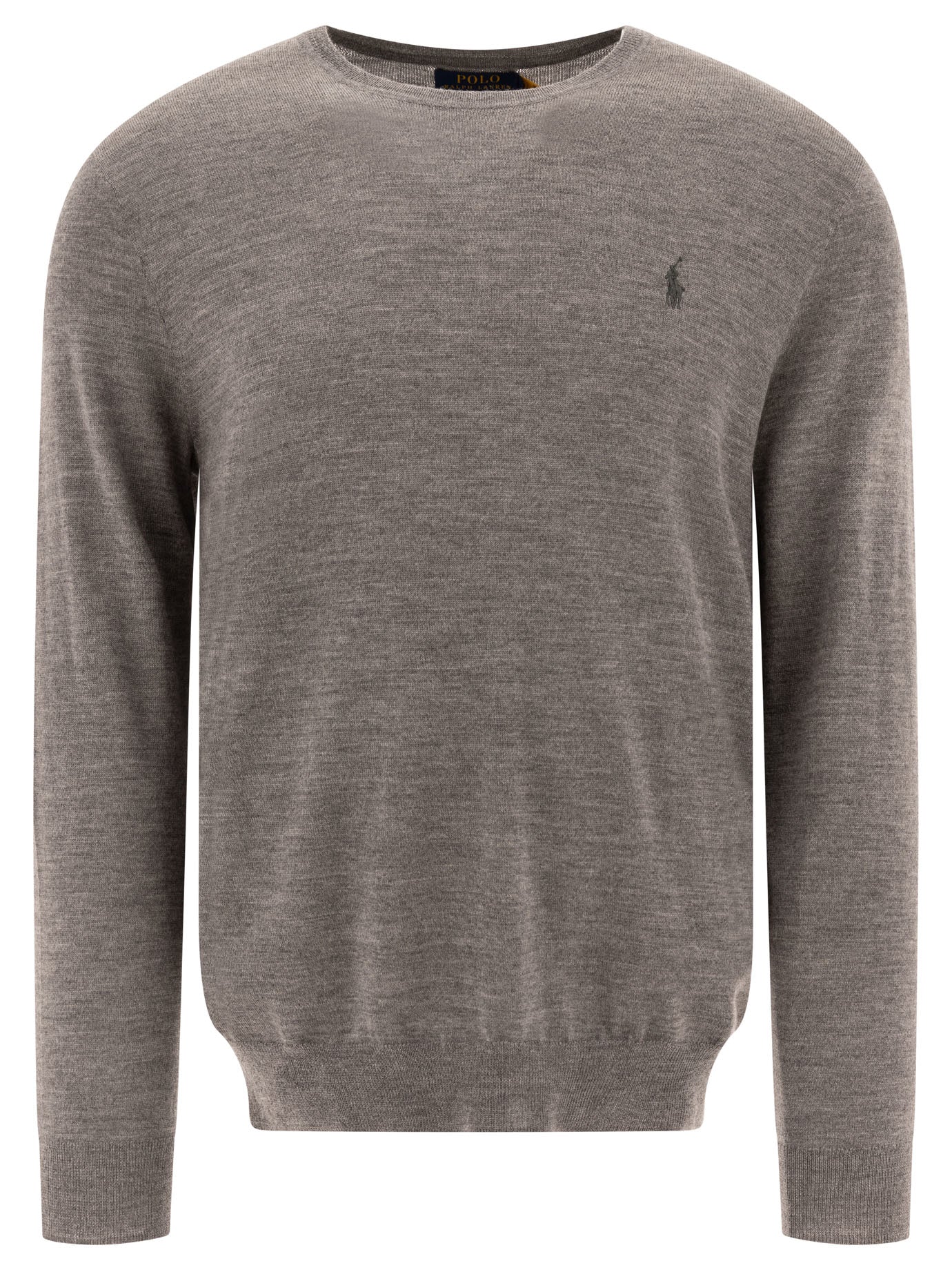 Polo Ralph Lauren-Pony Knitwear Grey-Uomo