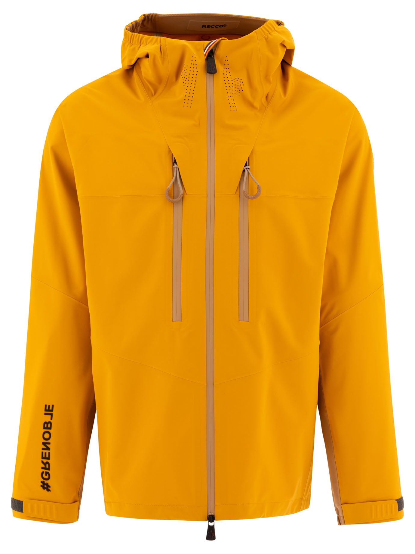 Moncler Grenoble-Orden Giacche Giallo-Uomo