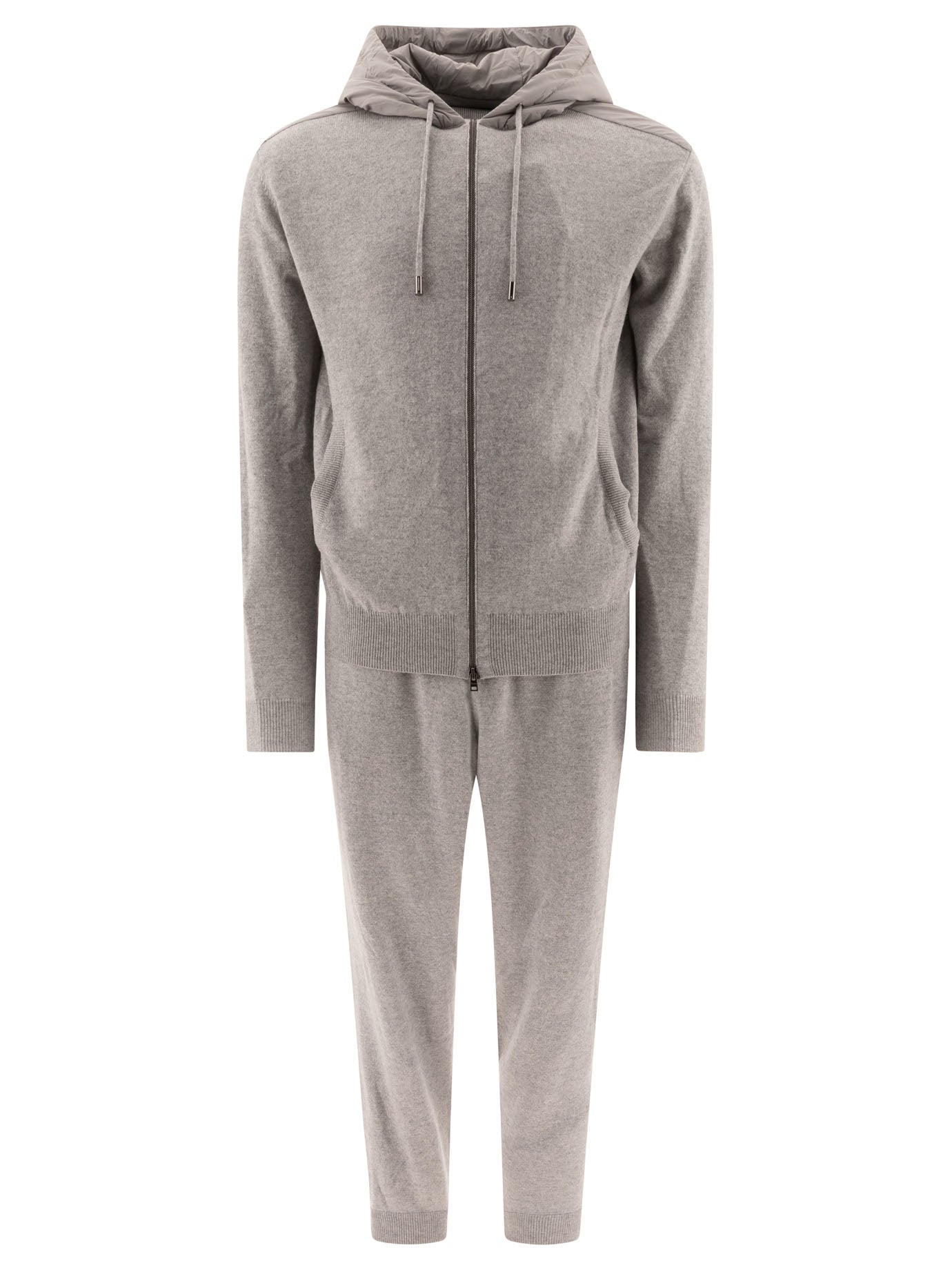 Herno-Resort Suits Grey-Uomo