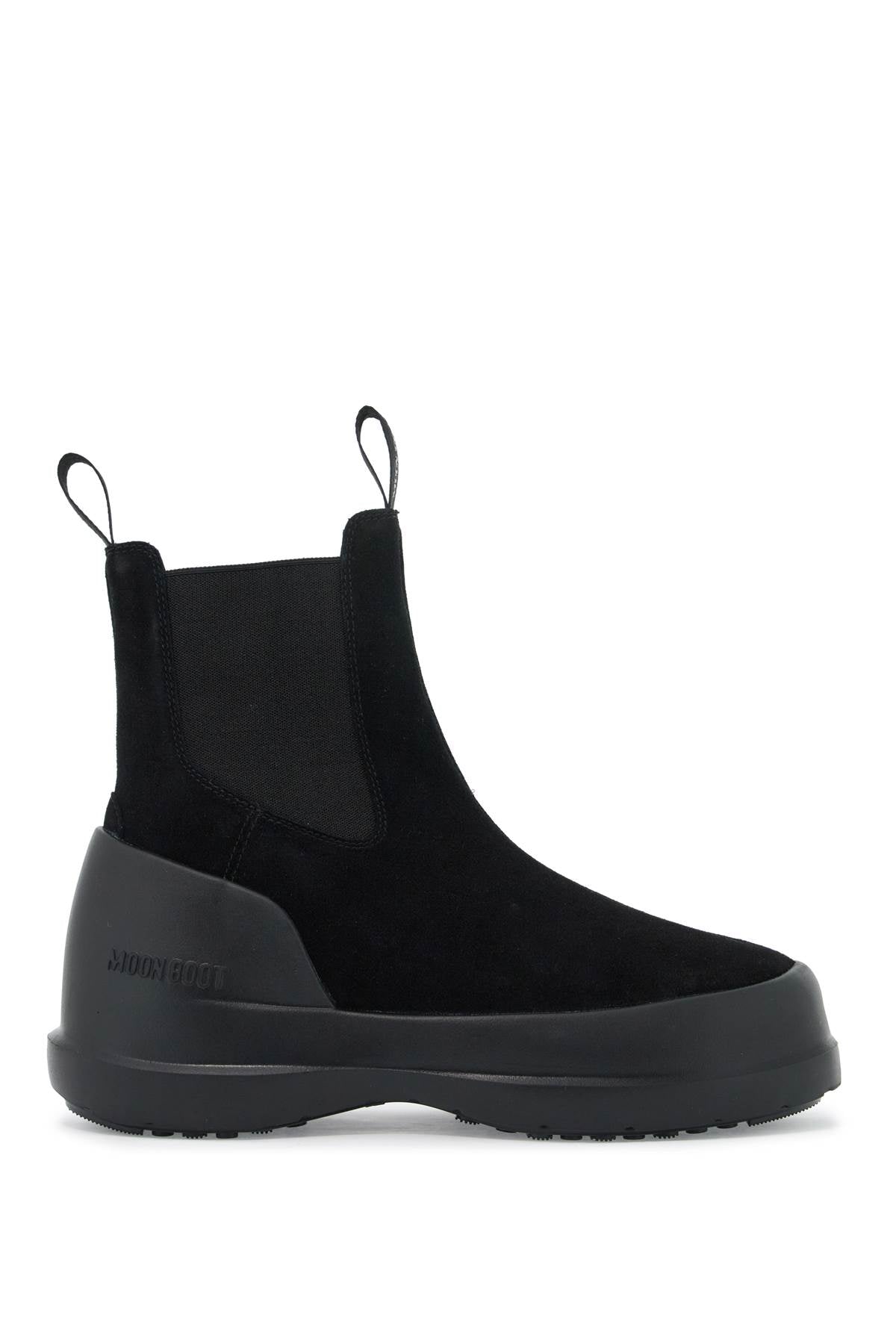 Moon Boot-Stivaletti Luna Chelsea In Pelle Scamosciata-Donna