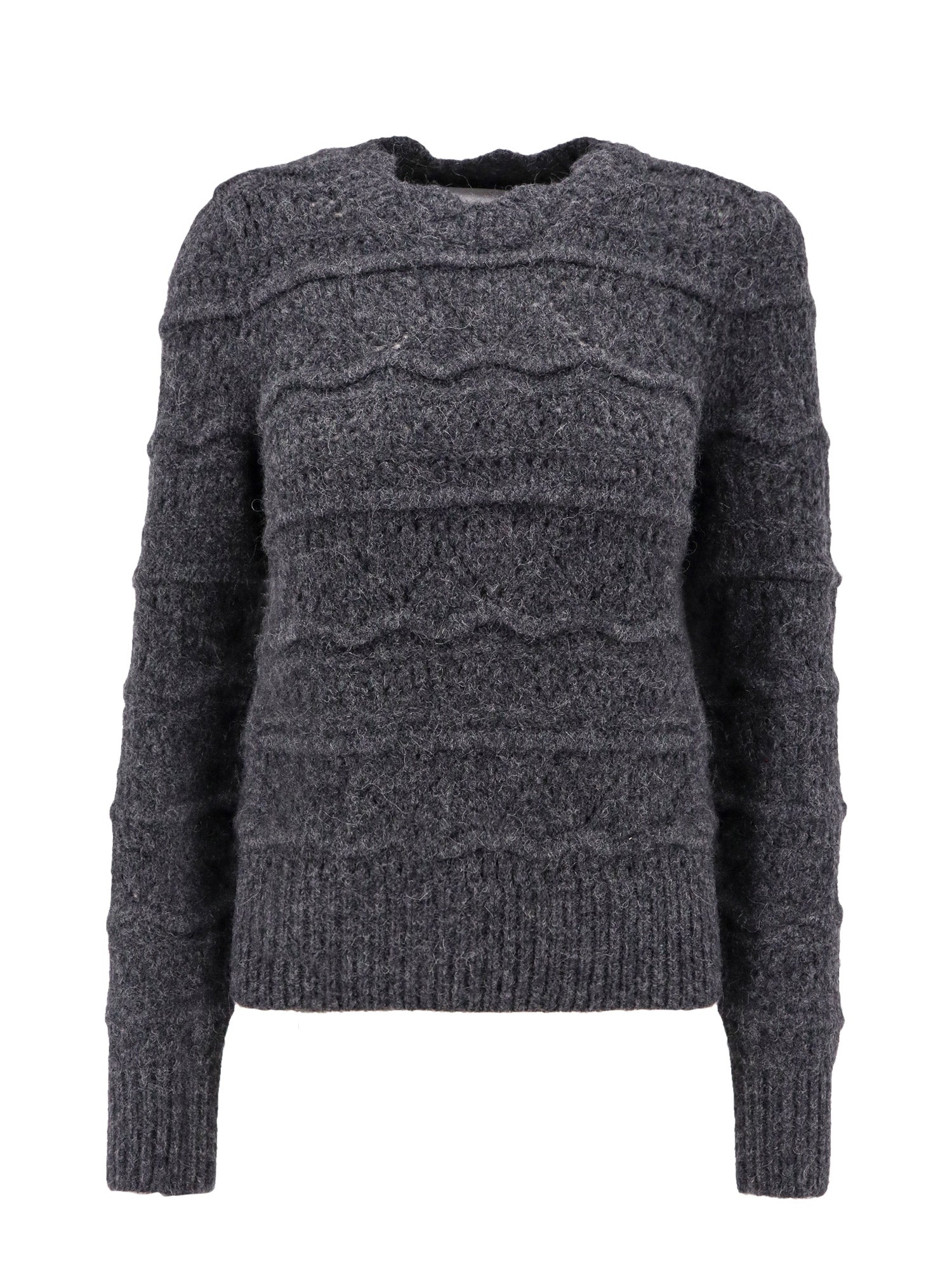 Marant Etoile-Maglia in misto alpaca con ricami-Donna