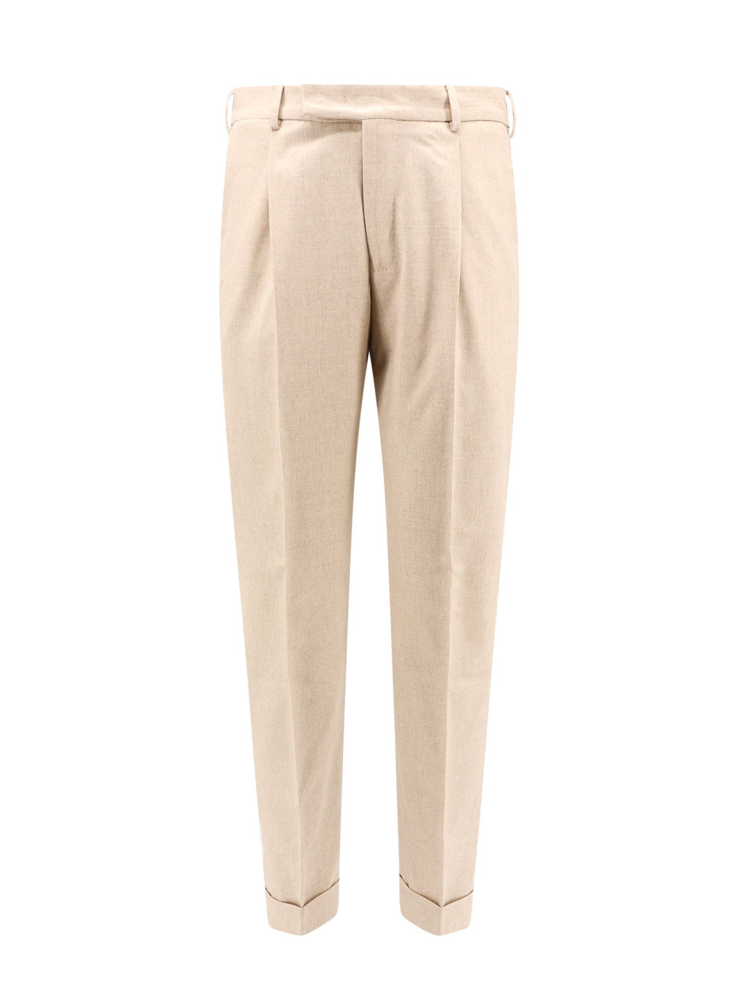 Pt Torino-Pantalone Rebel Fit in lana e cashmere stretch-Uomo