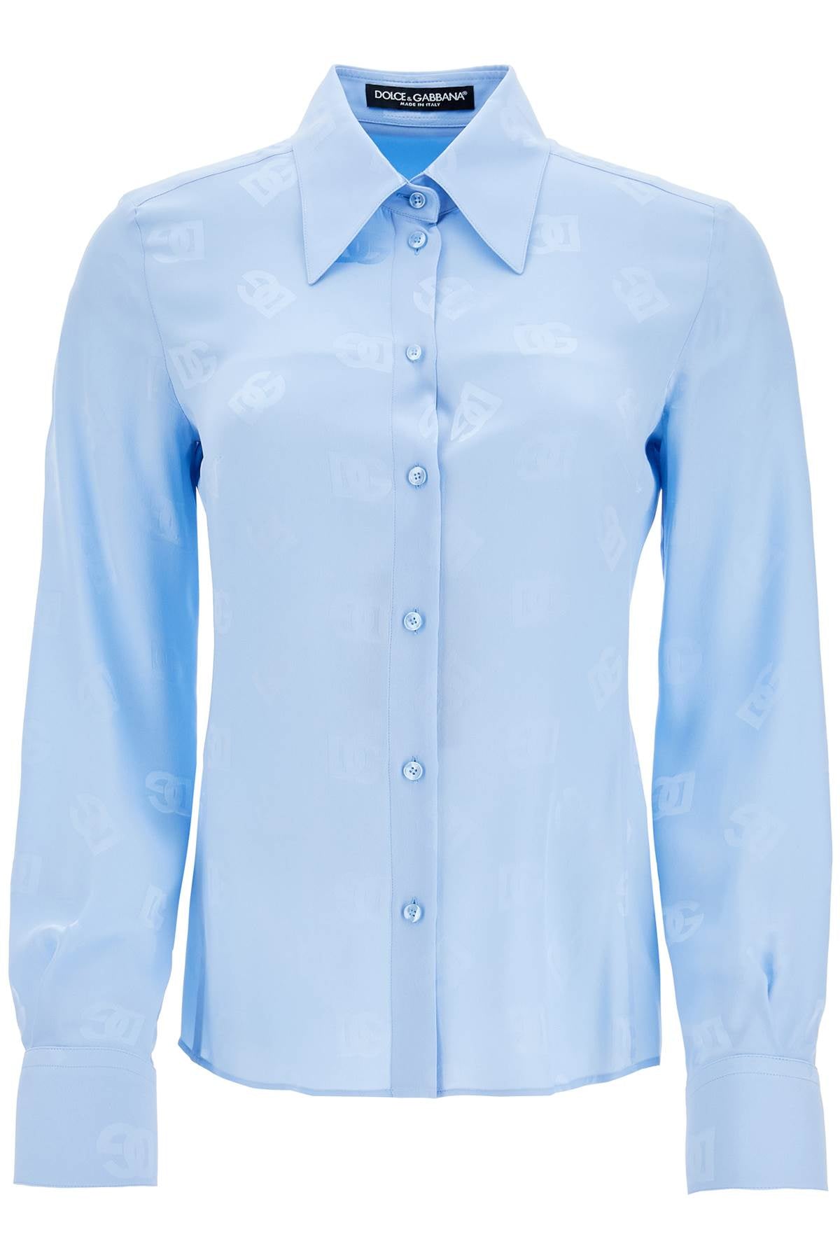 Dolce & Gabbana-Camicia In Seta Dg-Donna