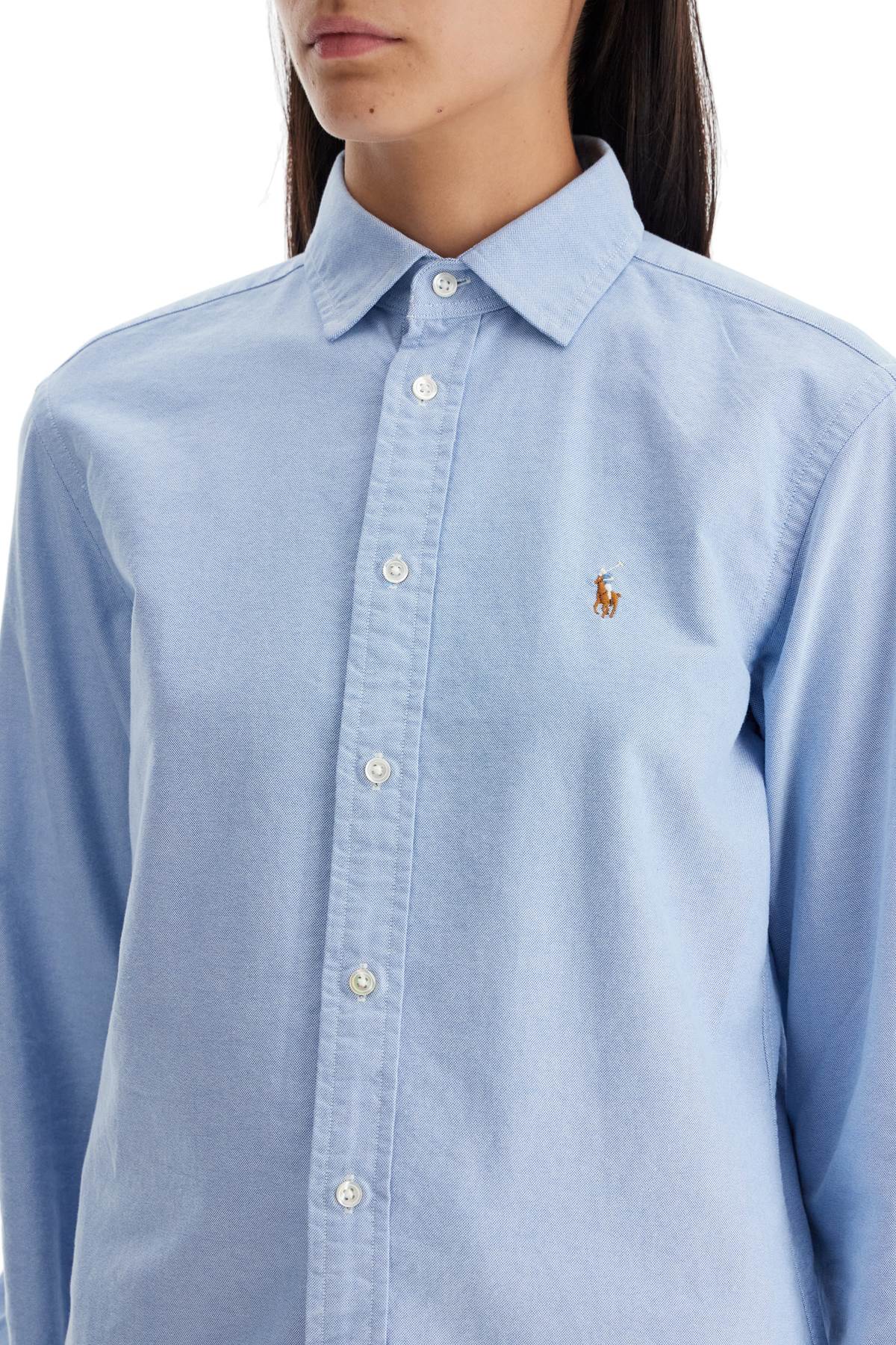 Polo Ralph Lauren-Camicia In Cotone Oxford-Donna