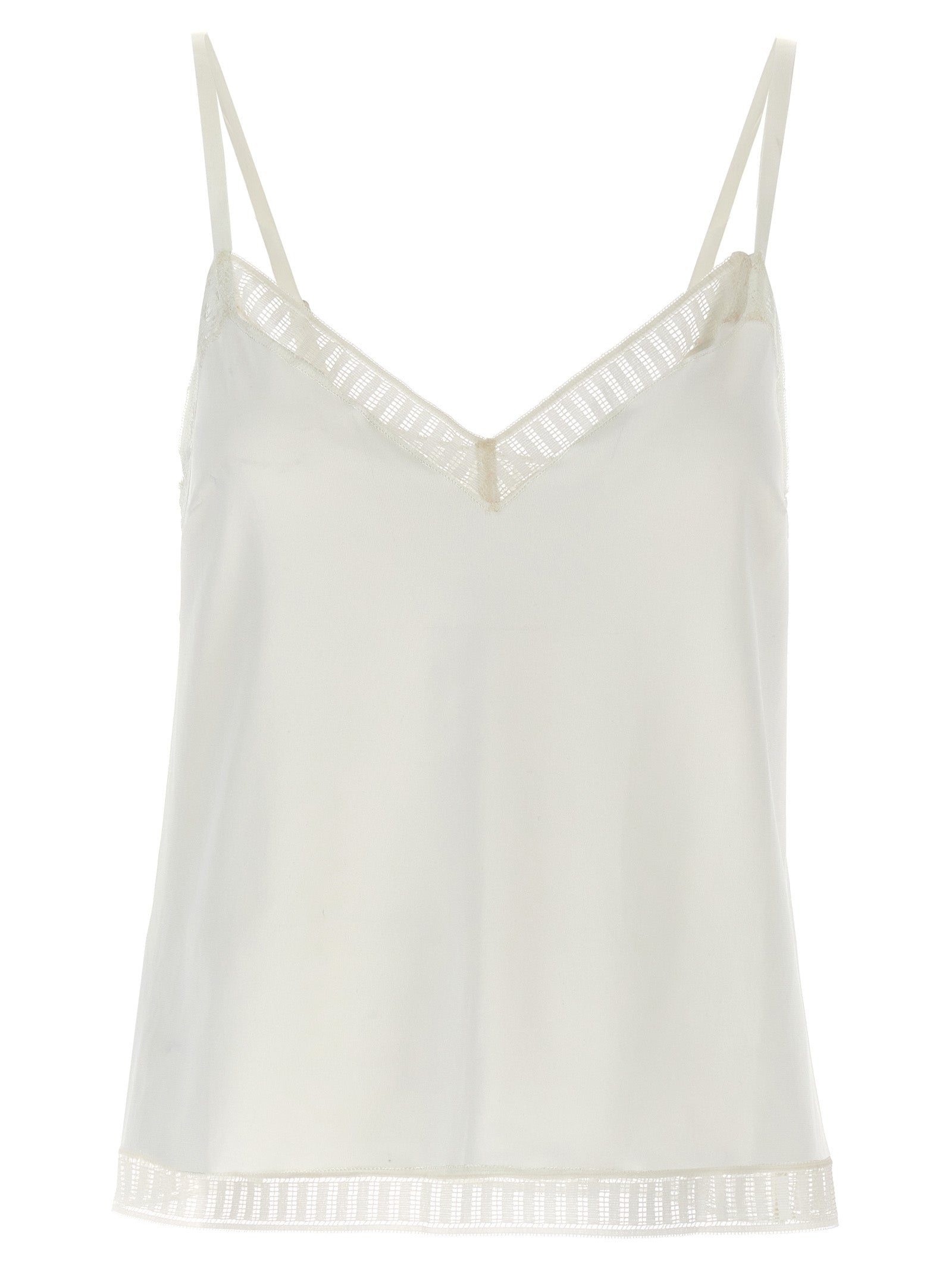 Eres-Sandra Graphic Top Bianco-Donna