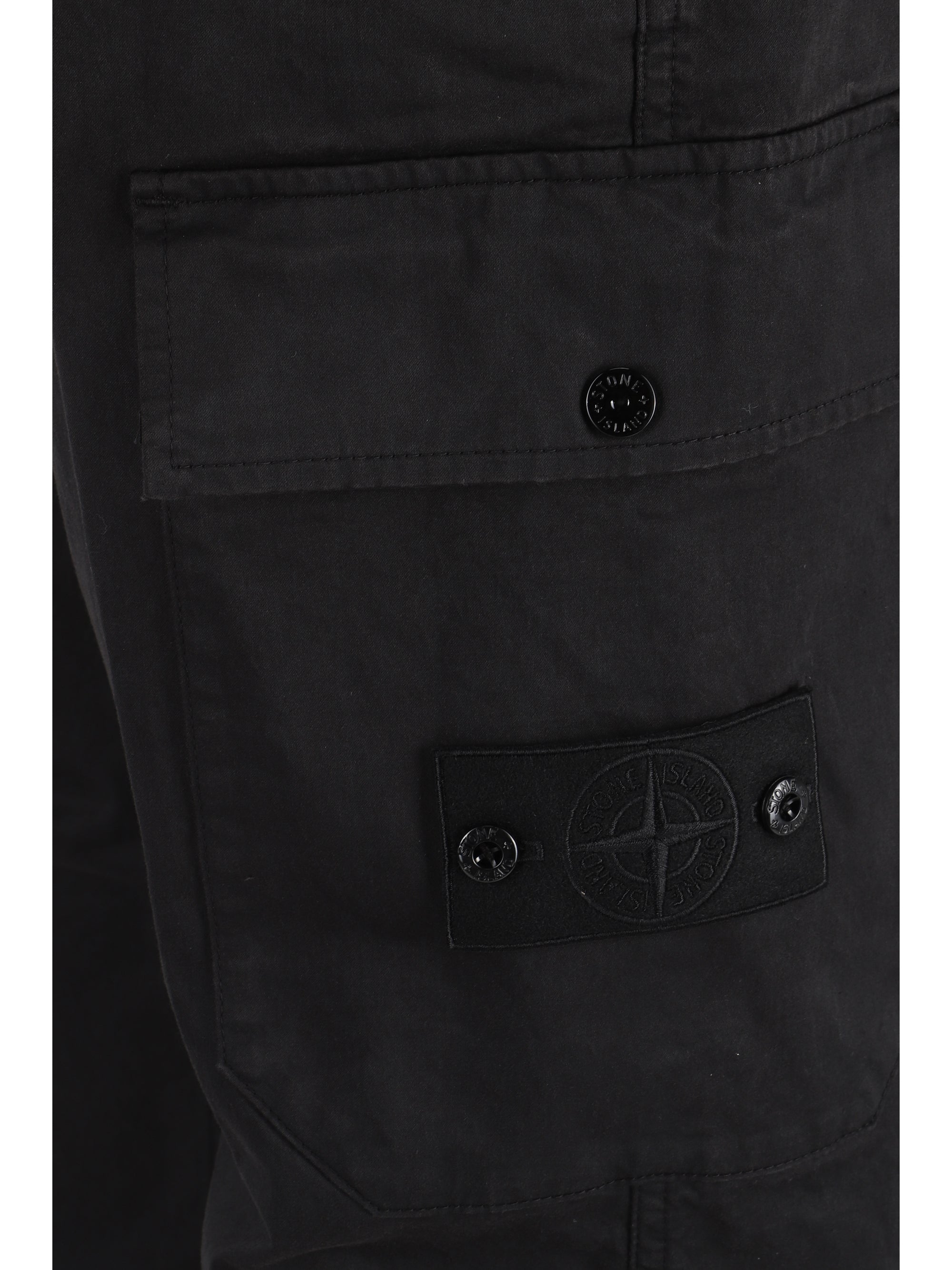 Stone Island-Pantaloni Ghost-Uomo