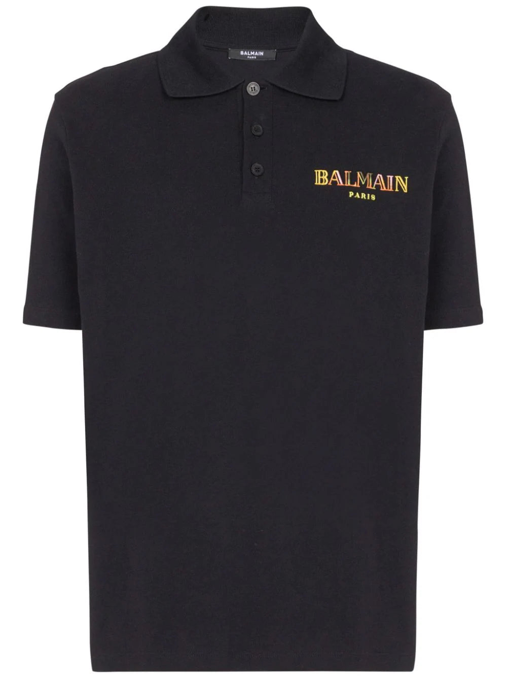 Balmain-Polo con ricamo Vintage Balmain-Uomo