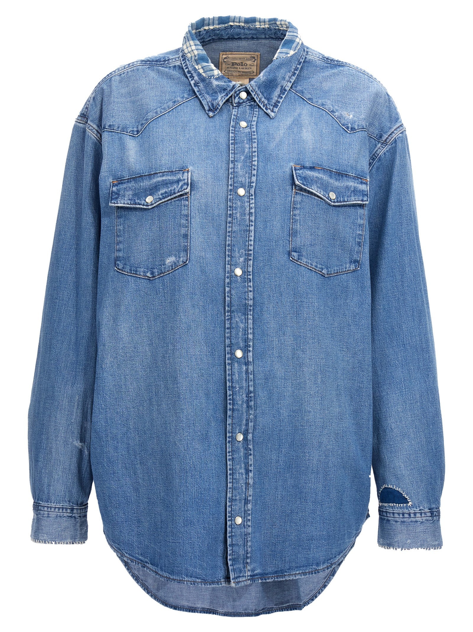 Polo Ralph Lauren-Denim Shirt Camicie Celeste-Donna