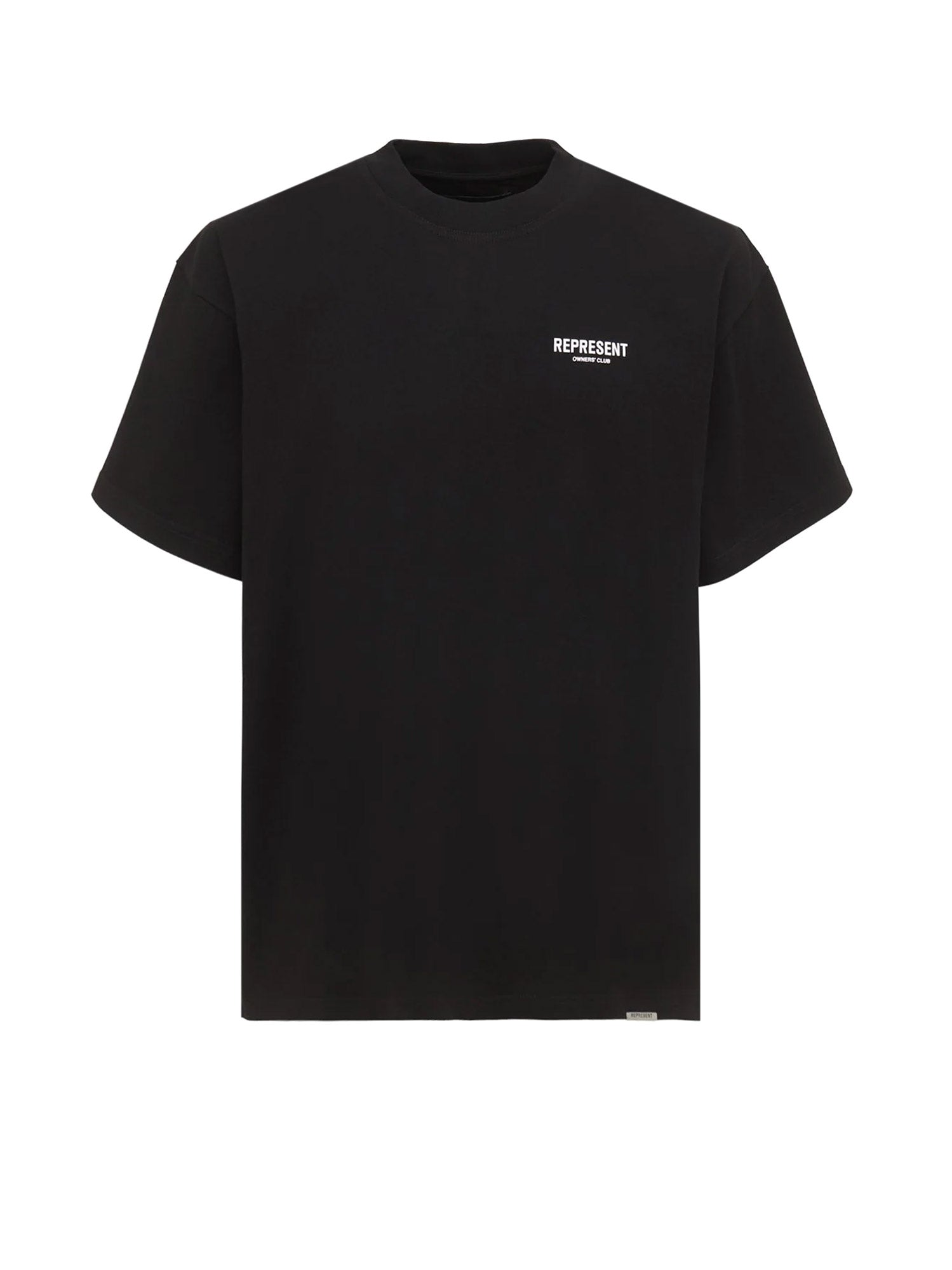 Represent-T-shirt in cotone con logo frontale-Uomo