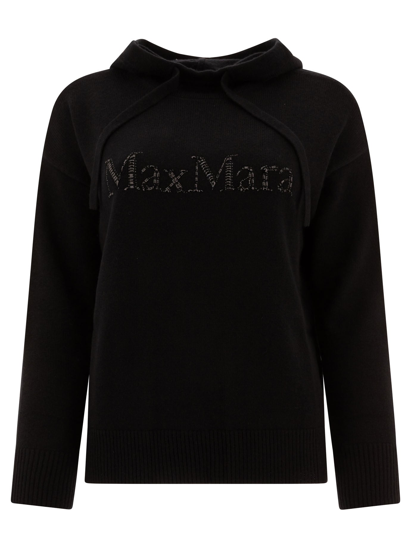 Max Mara S-Knitwear Nero-Donna