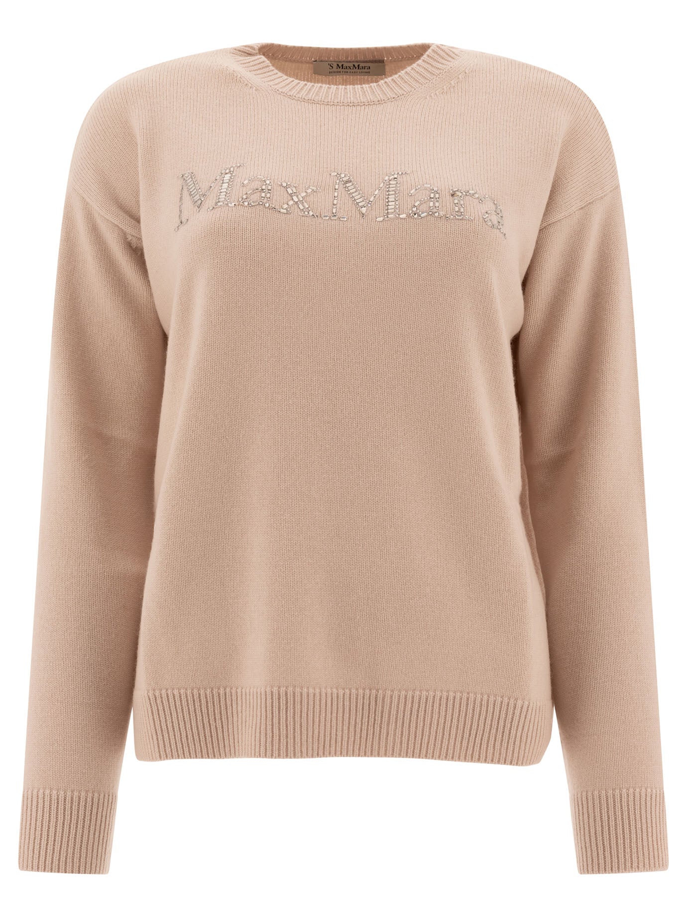 Max Mara S-Knitwear Beige-Donna