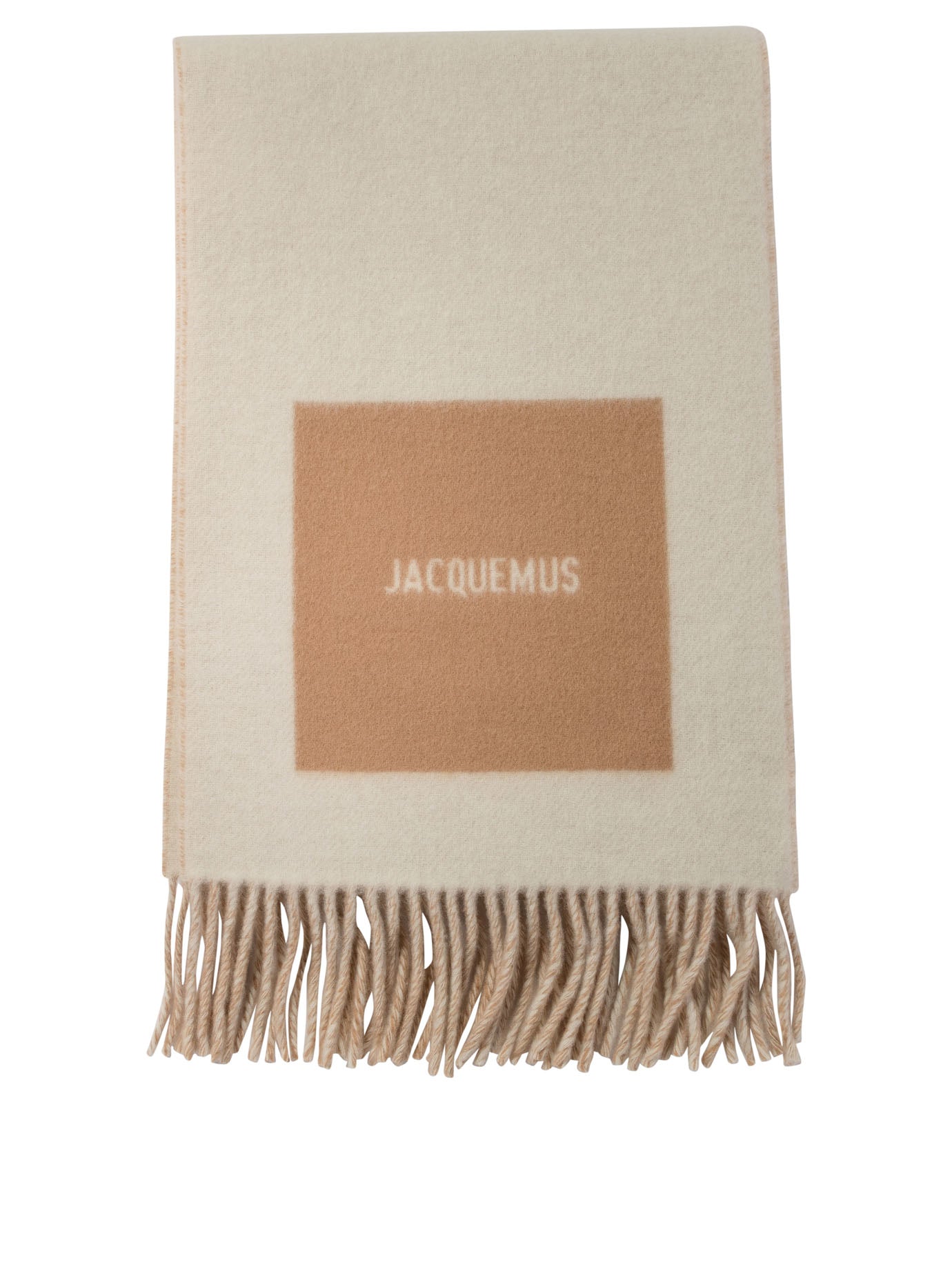 Jacquemus-L Scarves Beige-Donna